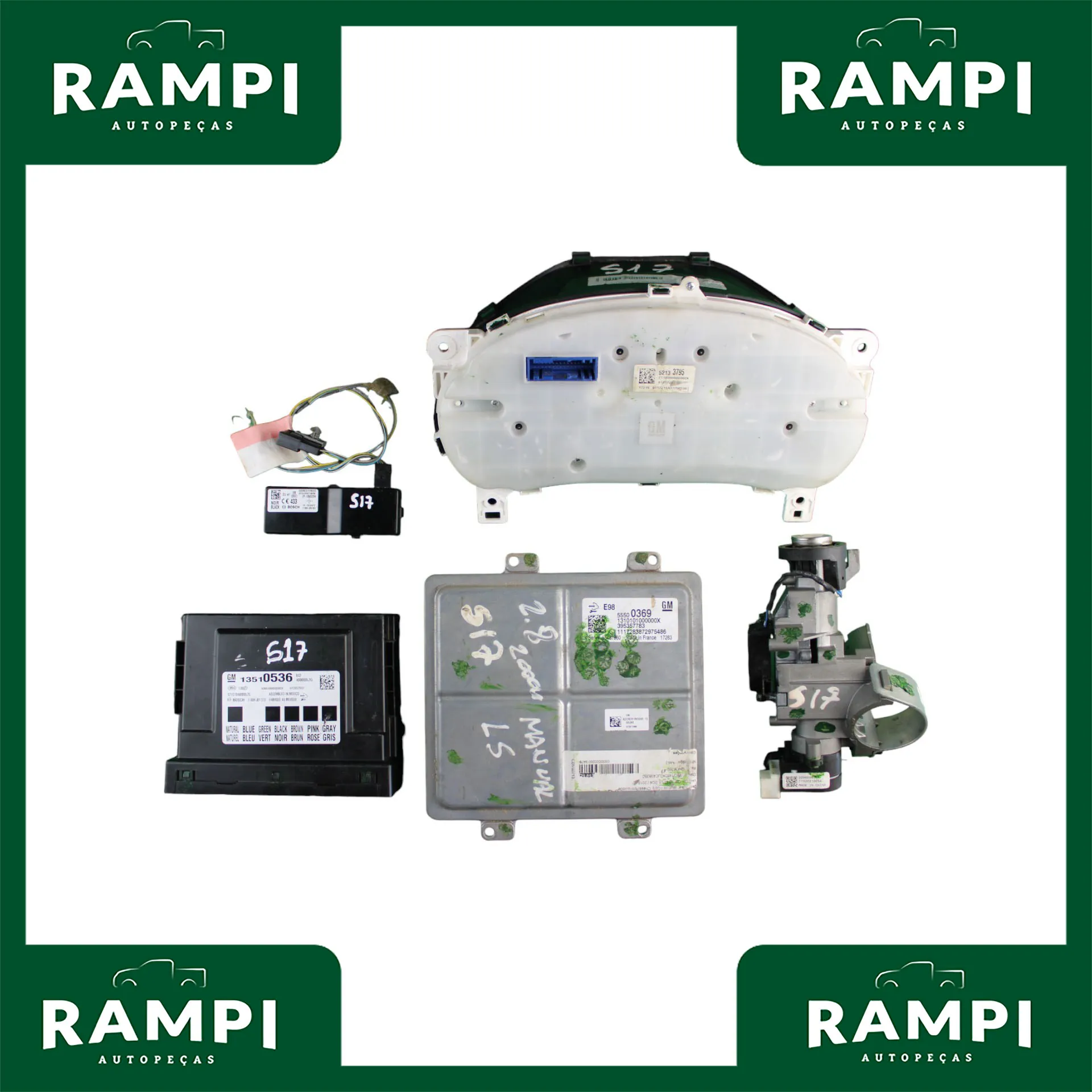 Kit De Injeção S10 2017 2.8 200cv Manual 55500369 13510536