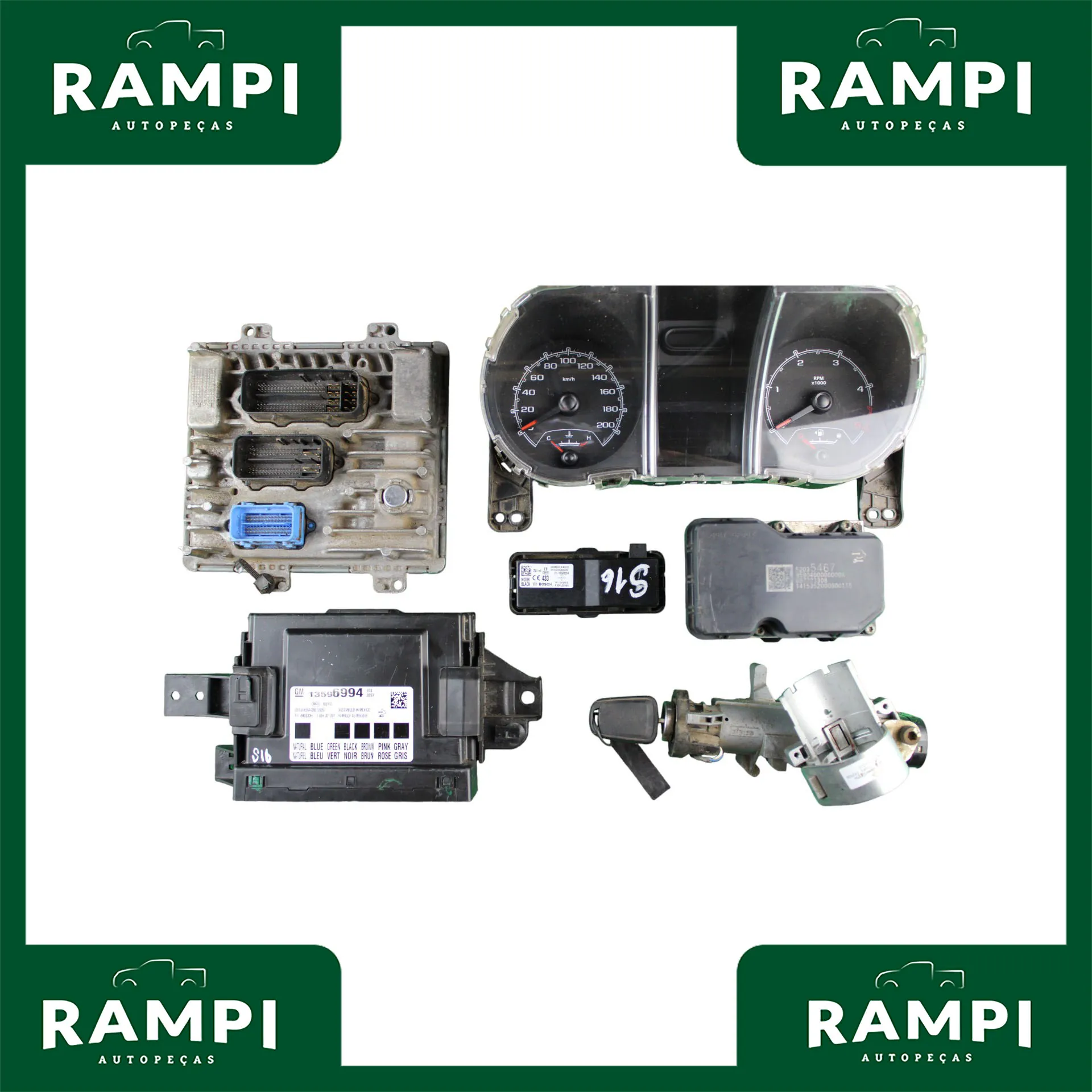 Kit De Injeção S10 2016 2.8 200cv Diesel 55491997 13596994
