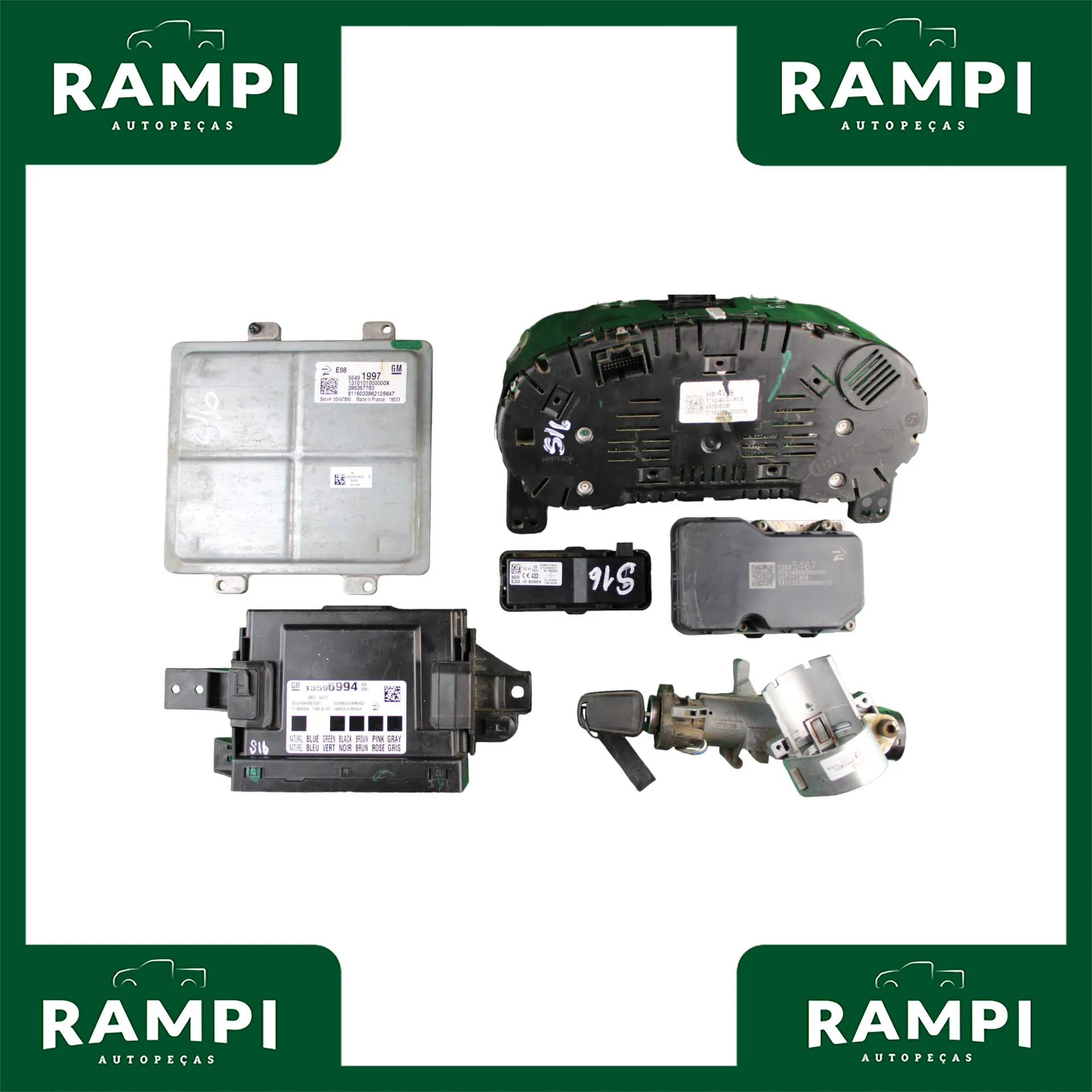 Kit De Injeção S10 2016 2.8 200cv Diesel 55491997 13596994