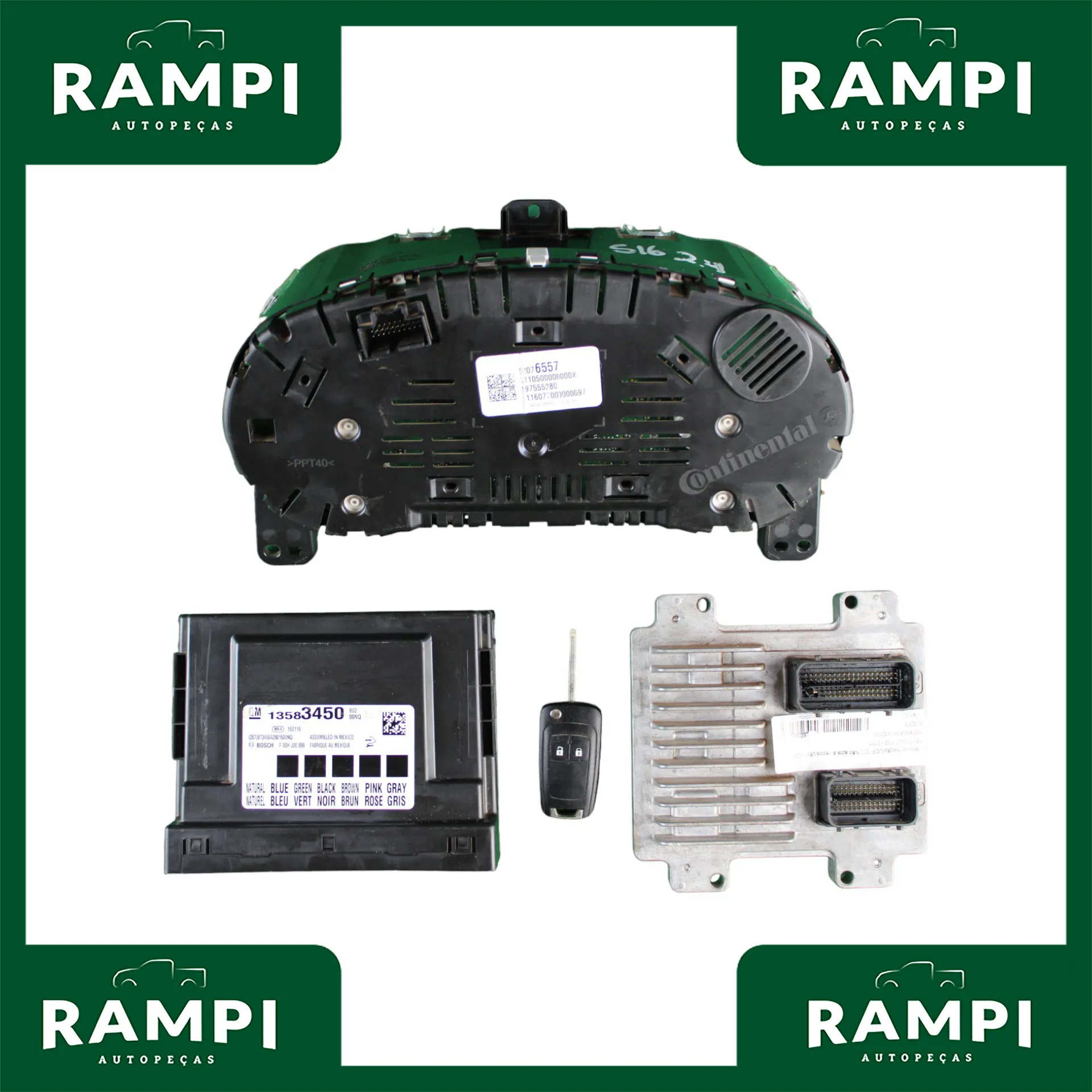 Kit De Injeção S10 2014 2.4 Flex 12679199 13583450