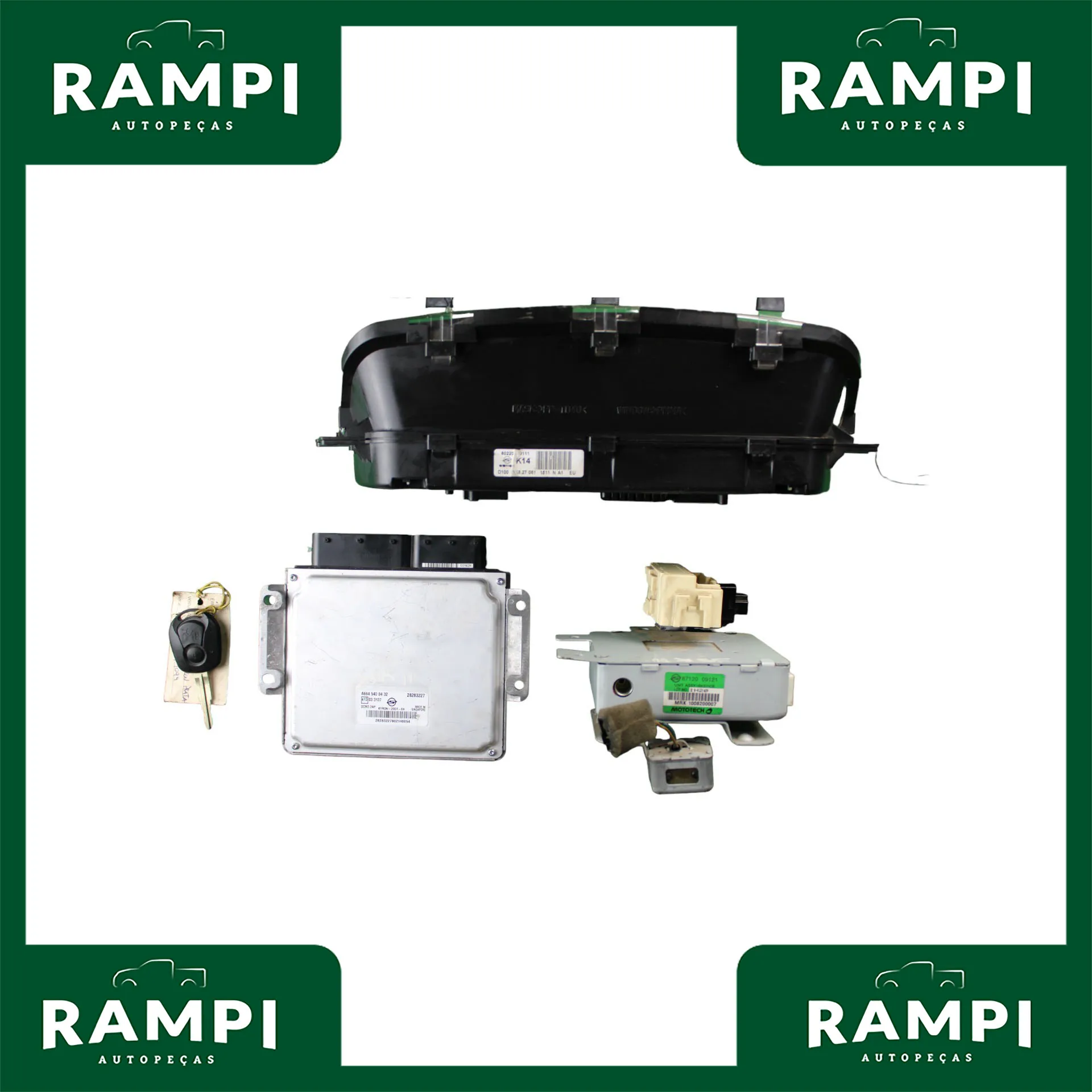 Kit De Injeção Kyron Actyon 2.0 Diesel 28283227 A6645408432