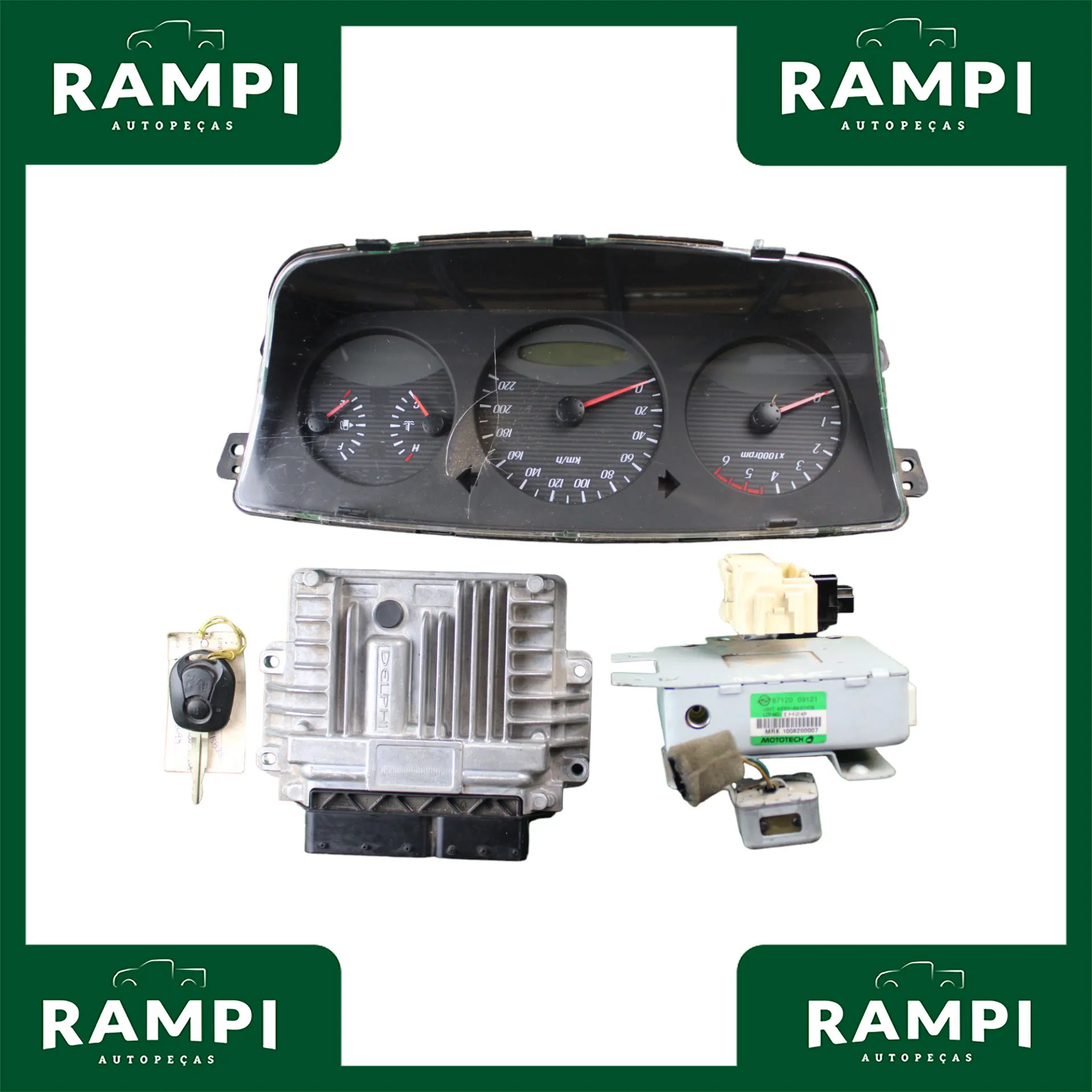 Kit De Injeção Kyron Actyon 2.0 Diesel 28283227 A6645408432