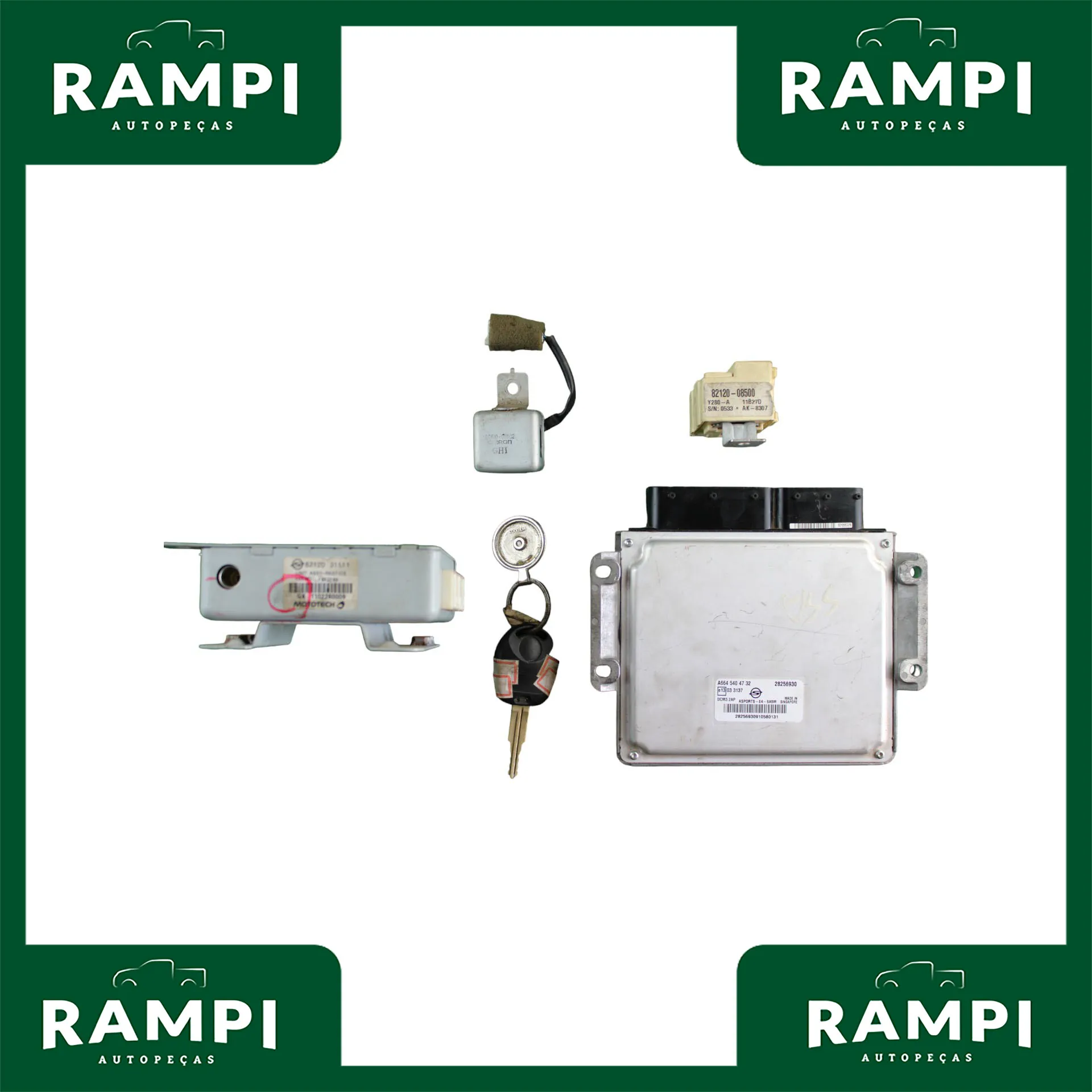 Kit De Injeção Kyron 2011 Diesel A6645404732 28256930