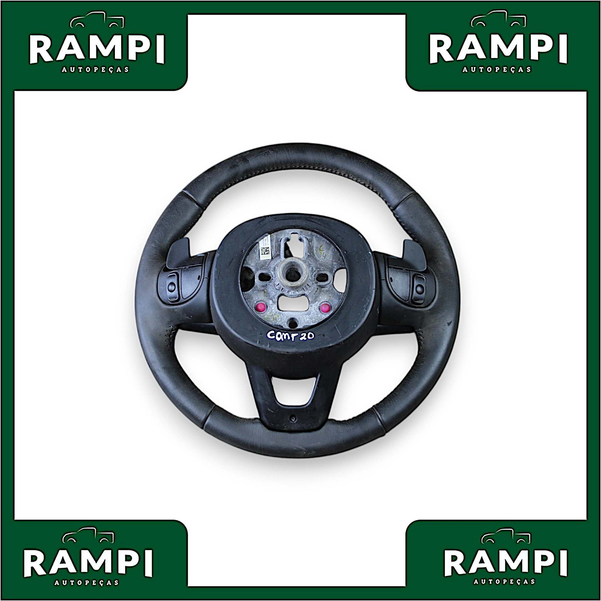 Volante Direção Com Comando Jeep Compass 2020