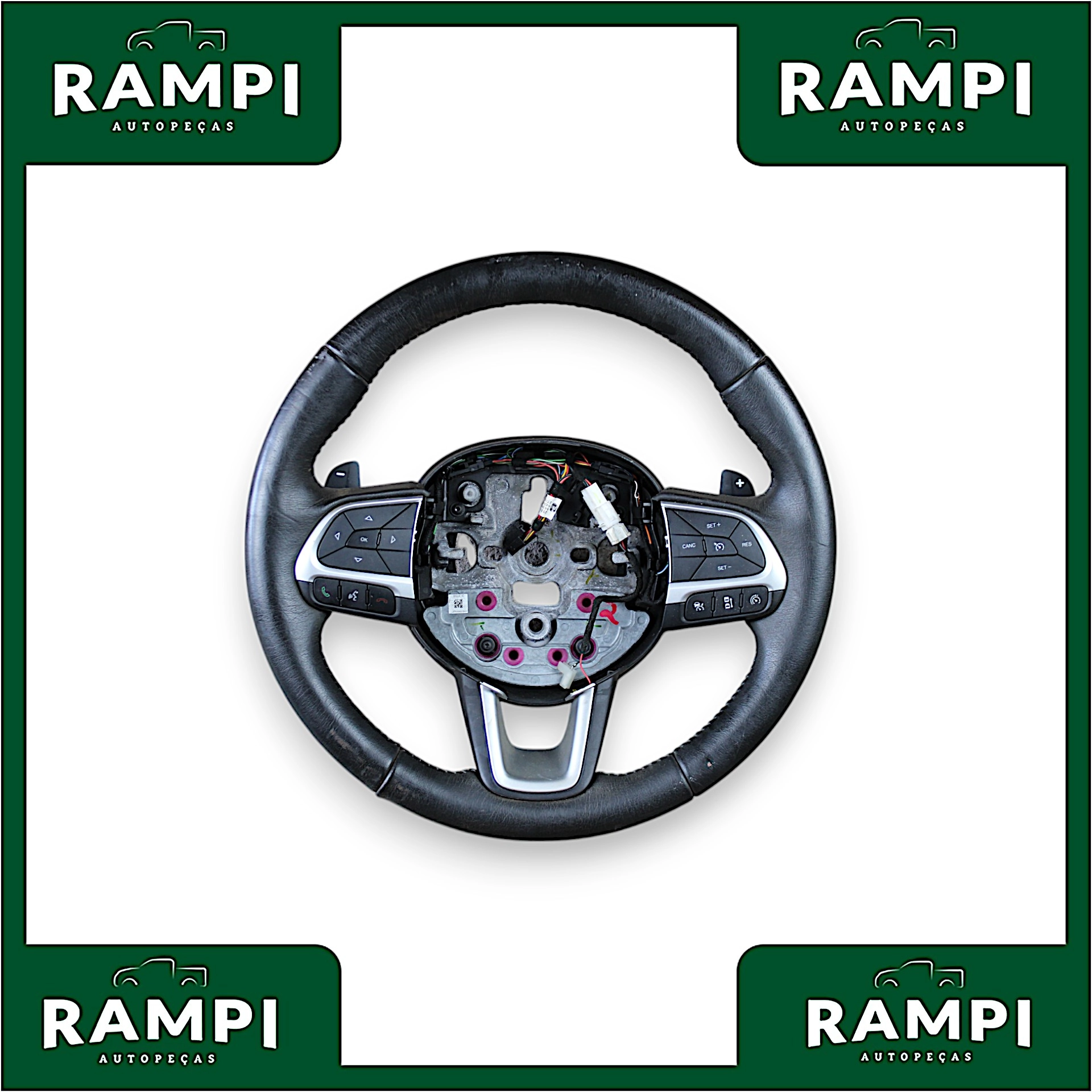 Volante Direção Com Comando Jeep Compass 2020