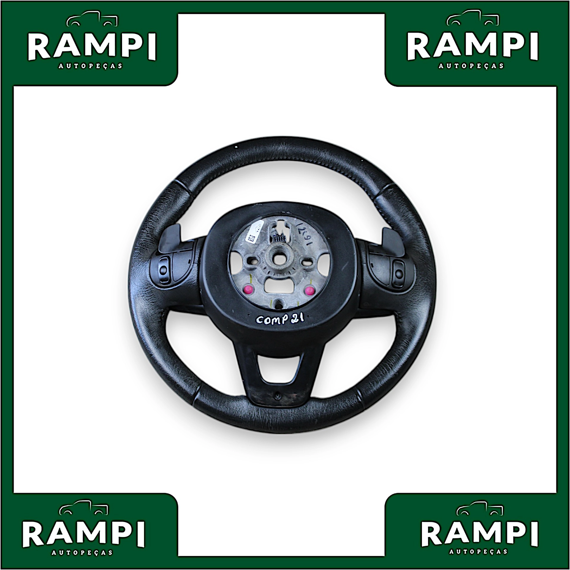 Volante De Direção Com Comandos Jeep Compass 2021 