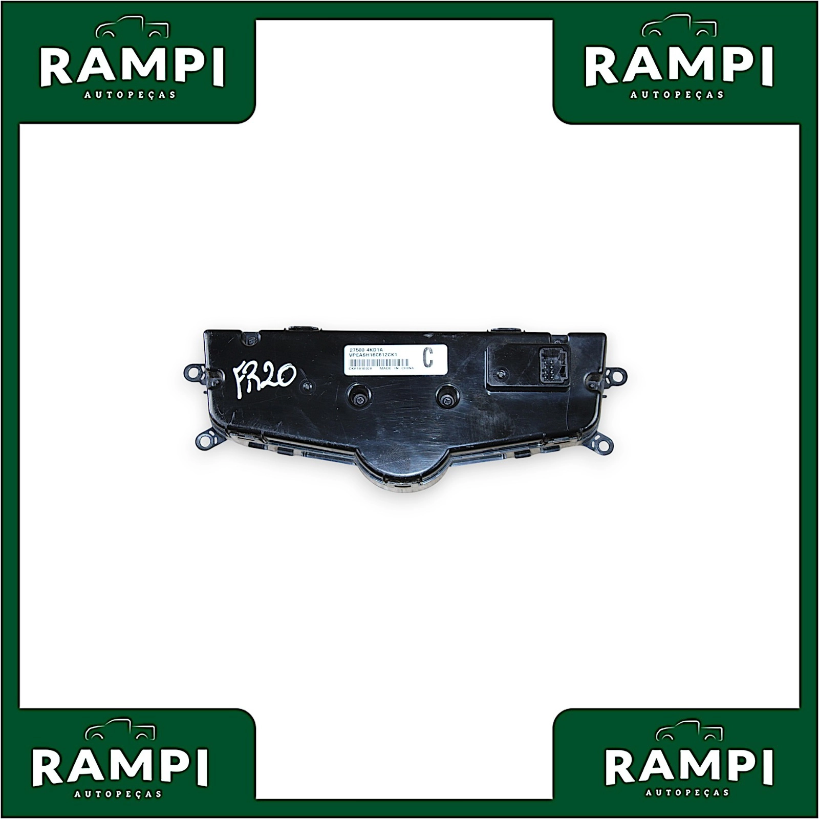 Comando Do Ar Condicionado Digital Nissan Frontier 2020 275004kd1a 