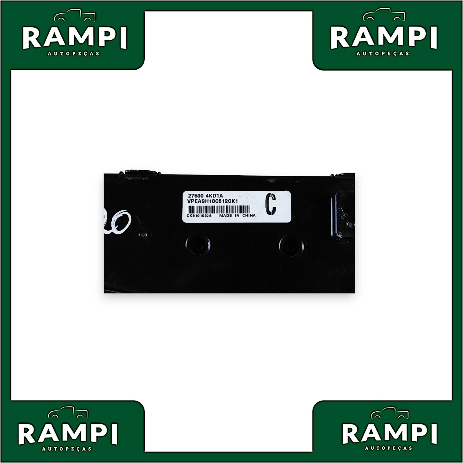 Comando Do Ar Condicionado Digital Nissan Frontier 2020 275004kd1a 