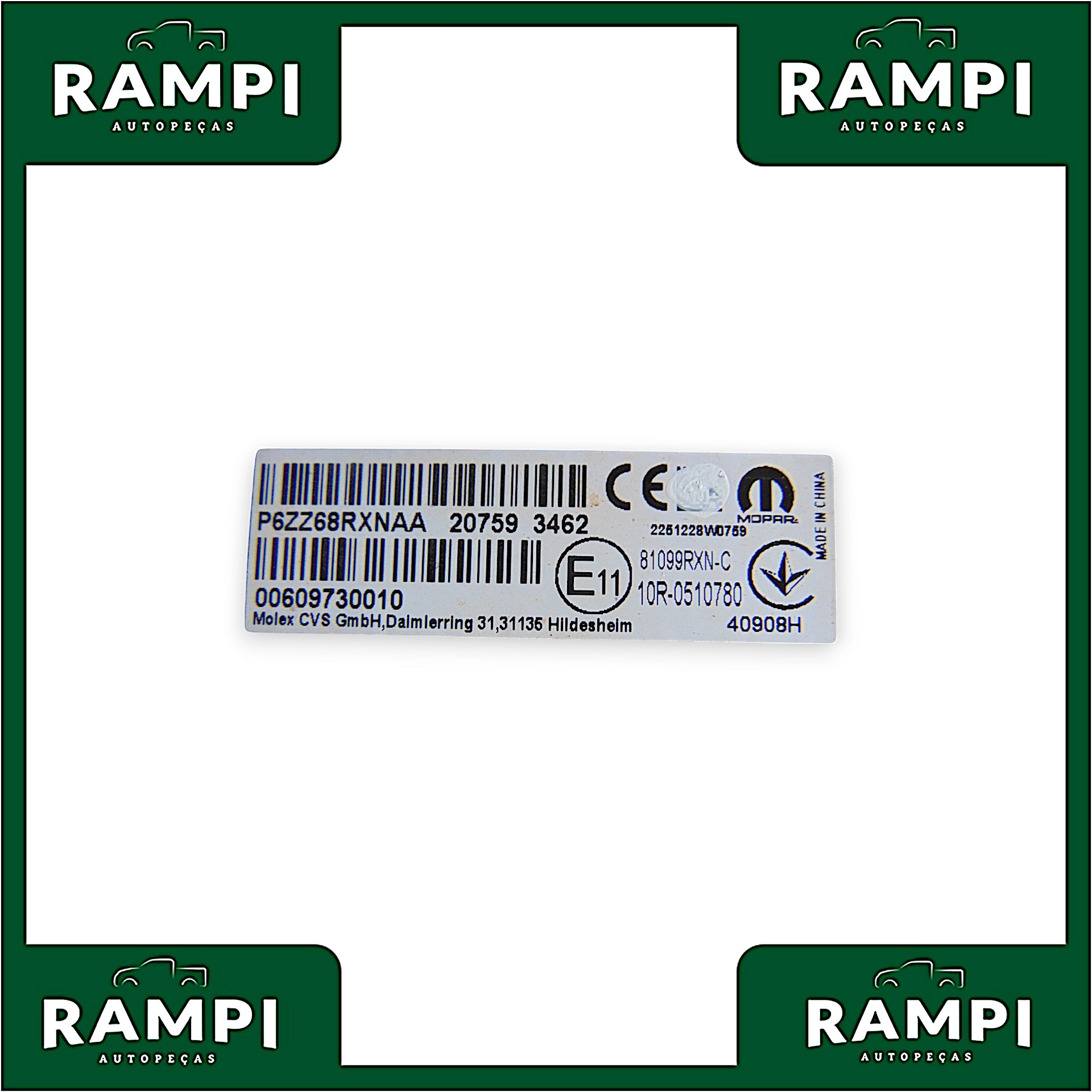 Antena Teto RAM Rampage 2023 00609730010