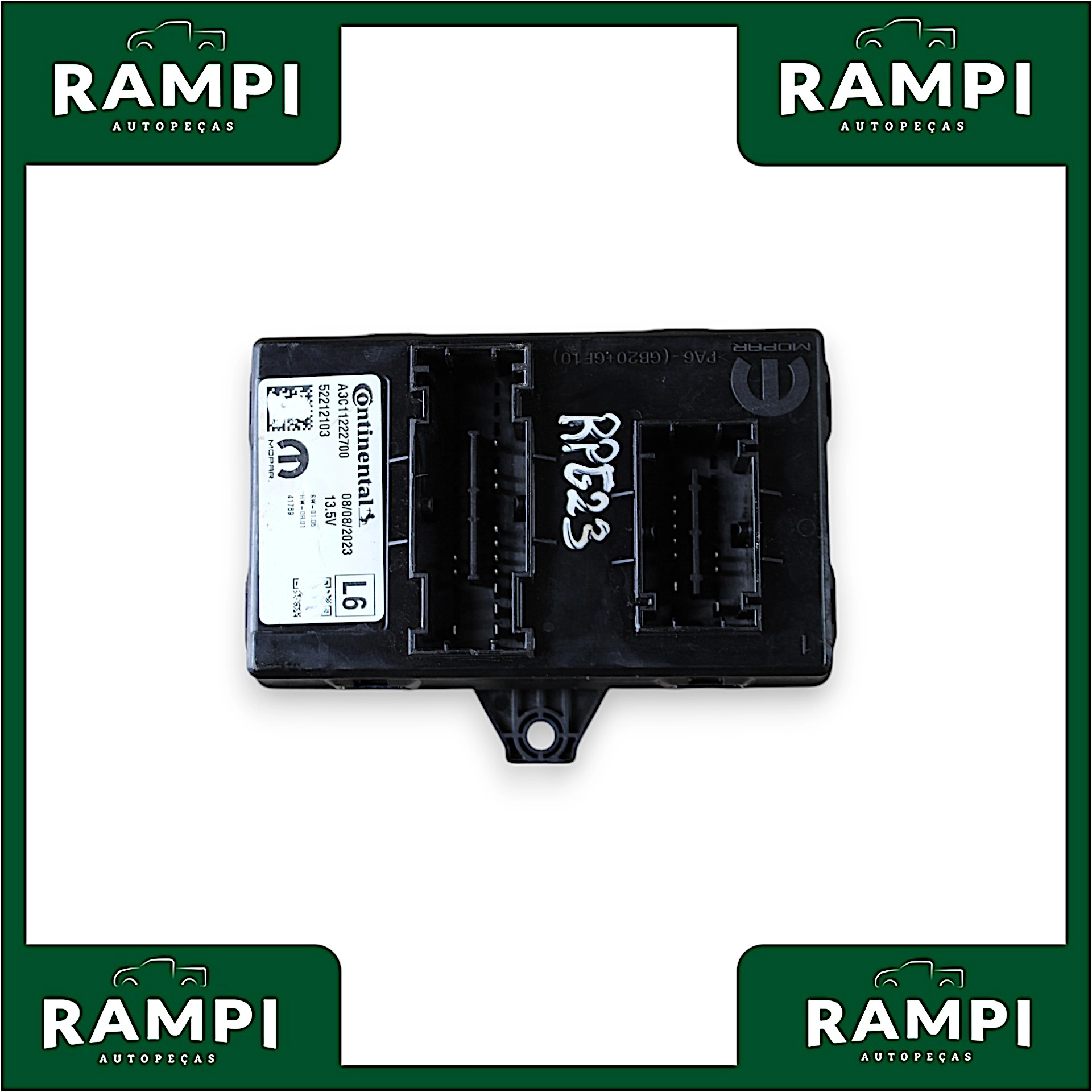 Módulo Conforto Ram Rampage Laramie 2023 a3c11222700