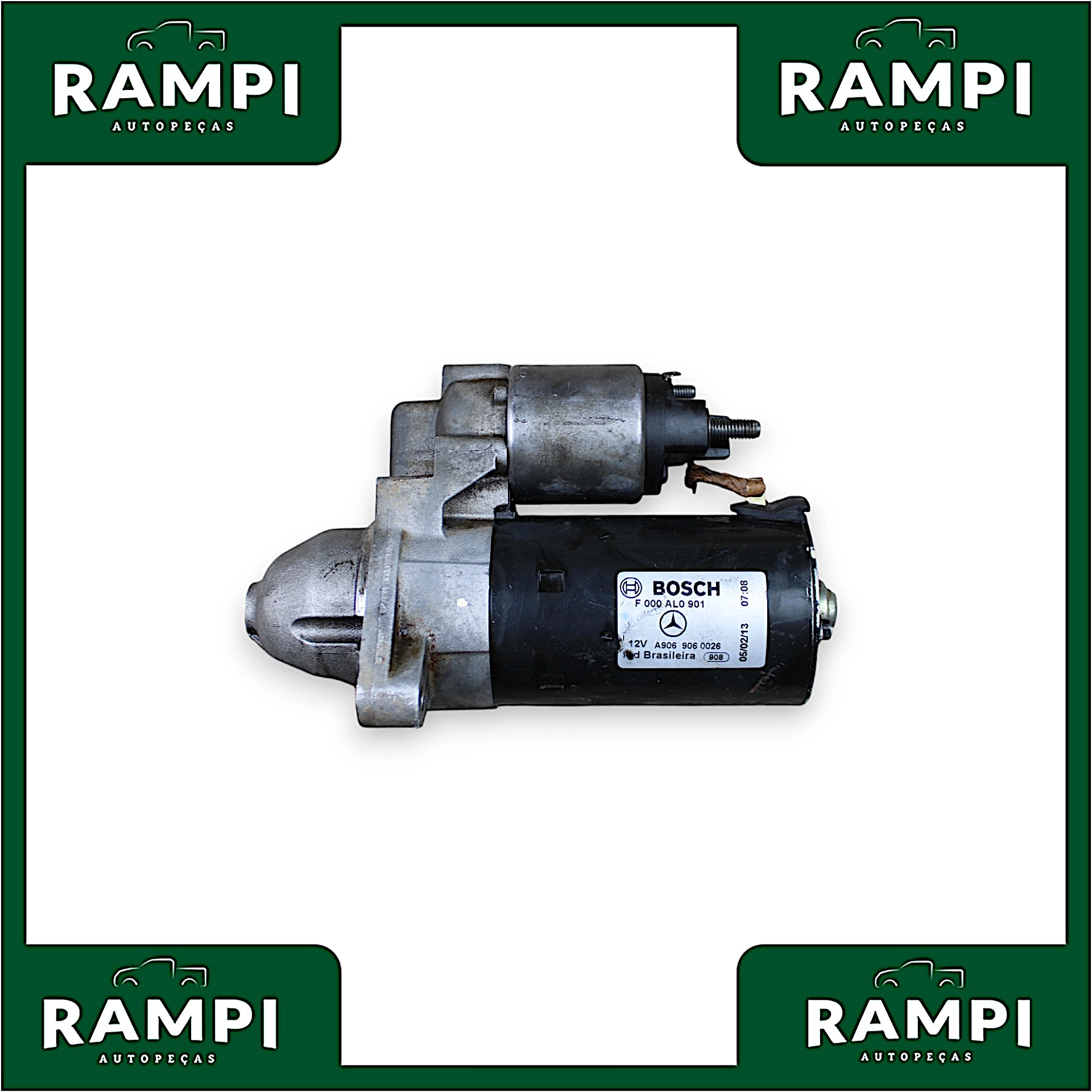 Motor Partida Mercedes-benz Sprinter 2013 2.2 a906 906 0026