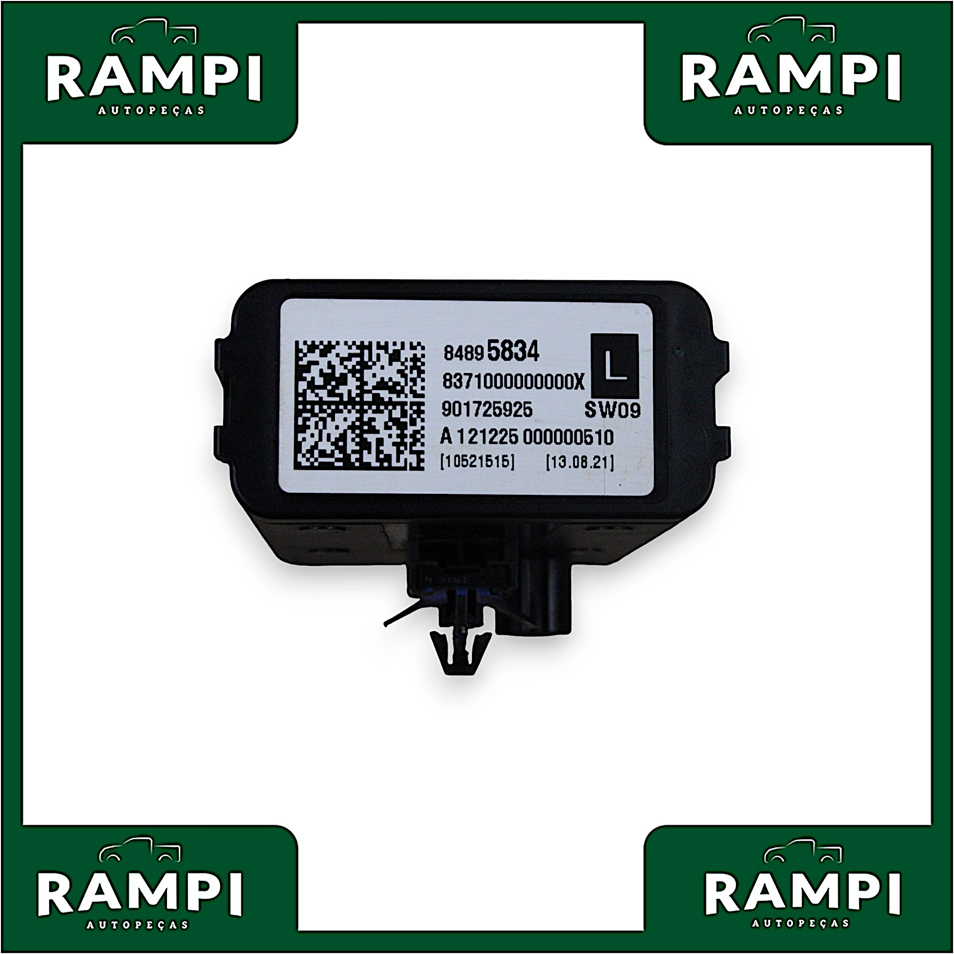Módulo Vidro Traseiro Esquerdo GM S10 2021 84895834