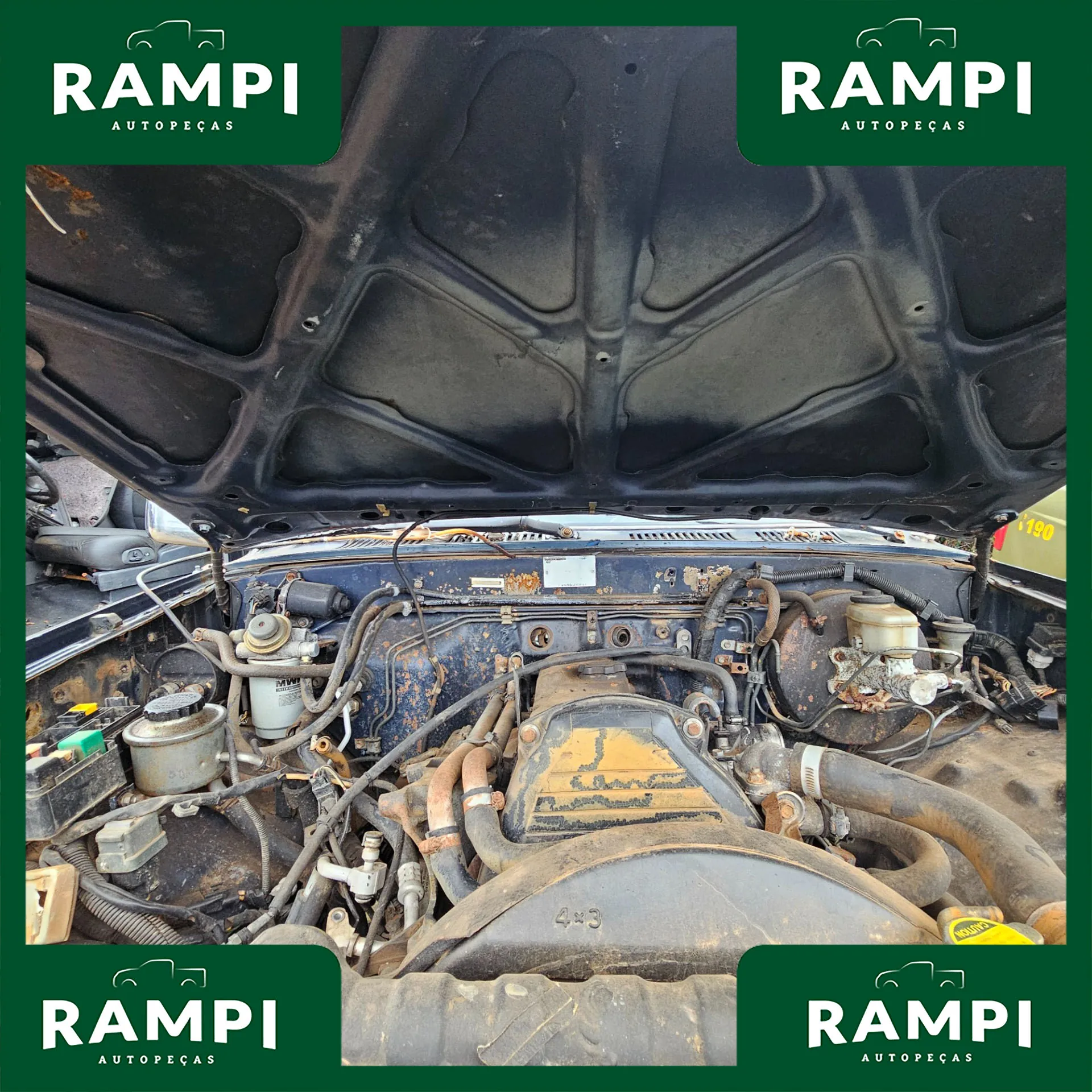 Hilux SW4 1997 2.8 Diesel Aspirada 4x4 Manual 78CV