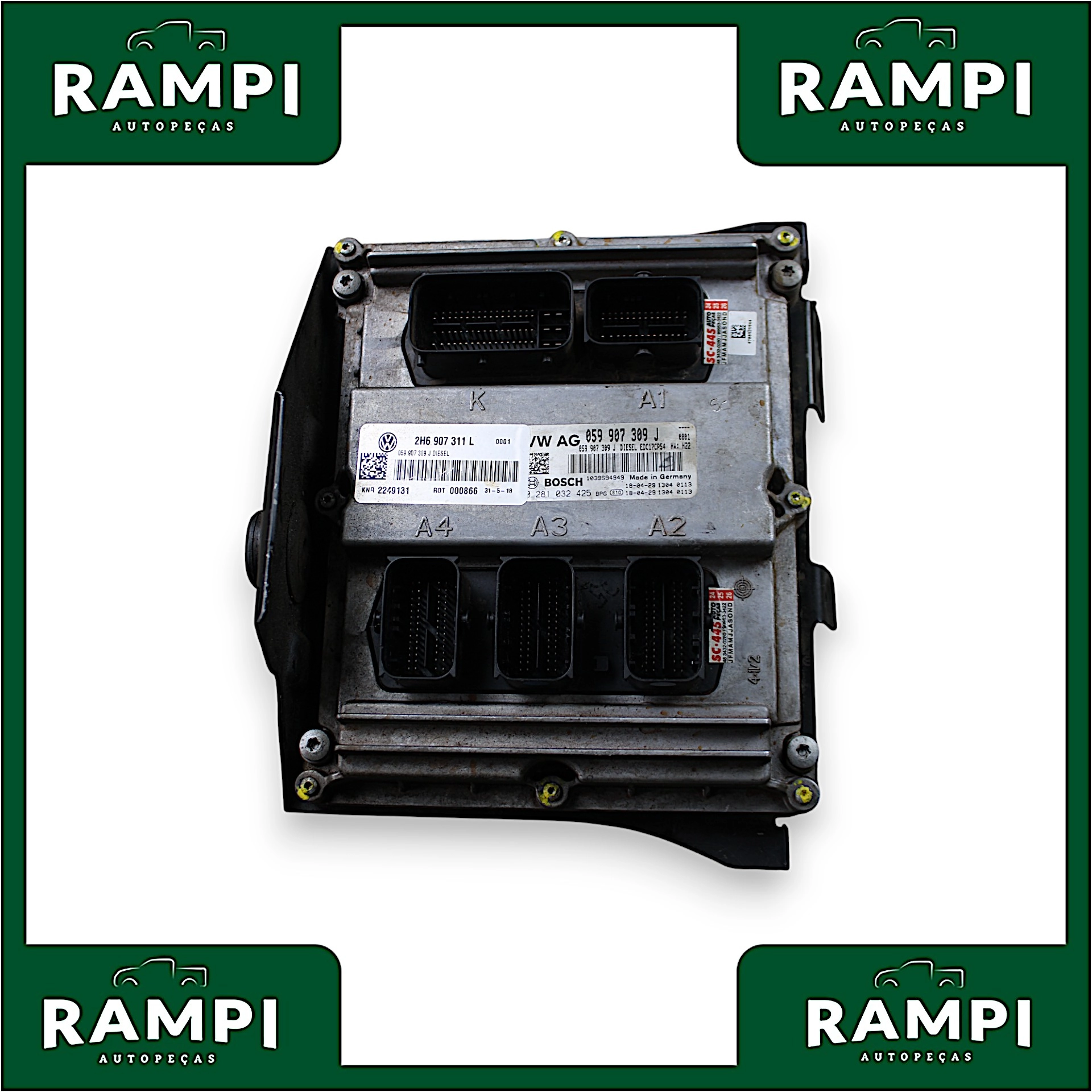 Kit Injeção Volkswagen Amarok 2018 7e0937089b 2h6907311L