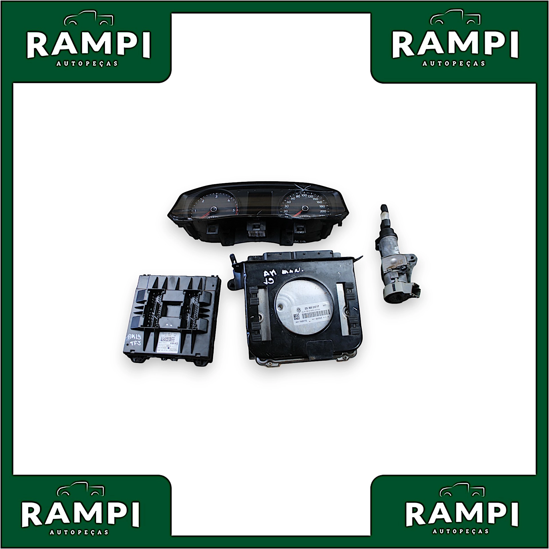 Kit Injeção Volkswagen Amarok 2019 7e0937089c 03L906012FT 2H6920861A