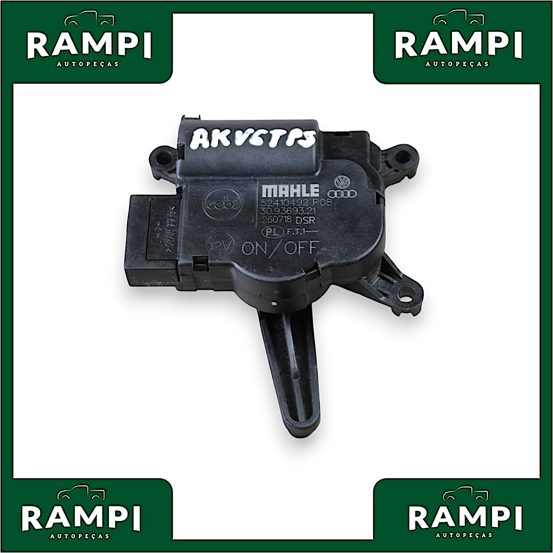 Motor Atuador Caixa Ar Volkswagen Amarok 2019 v6 52410492
