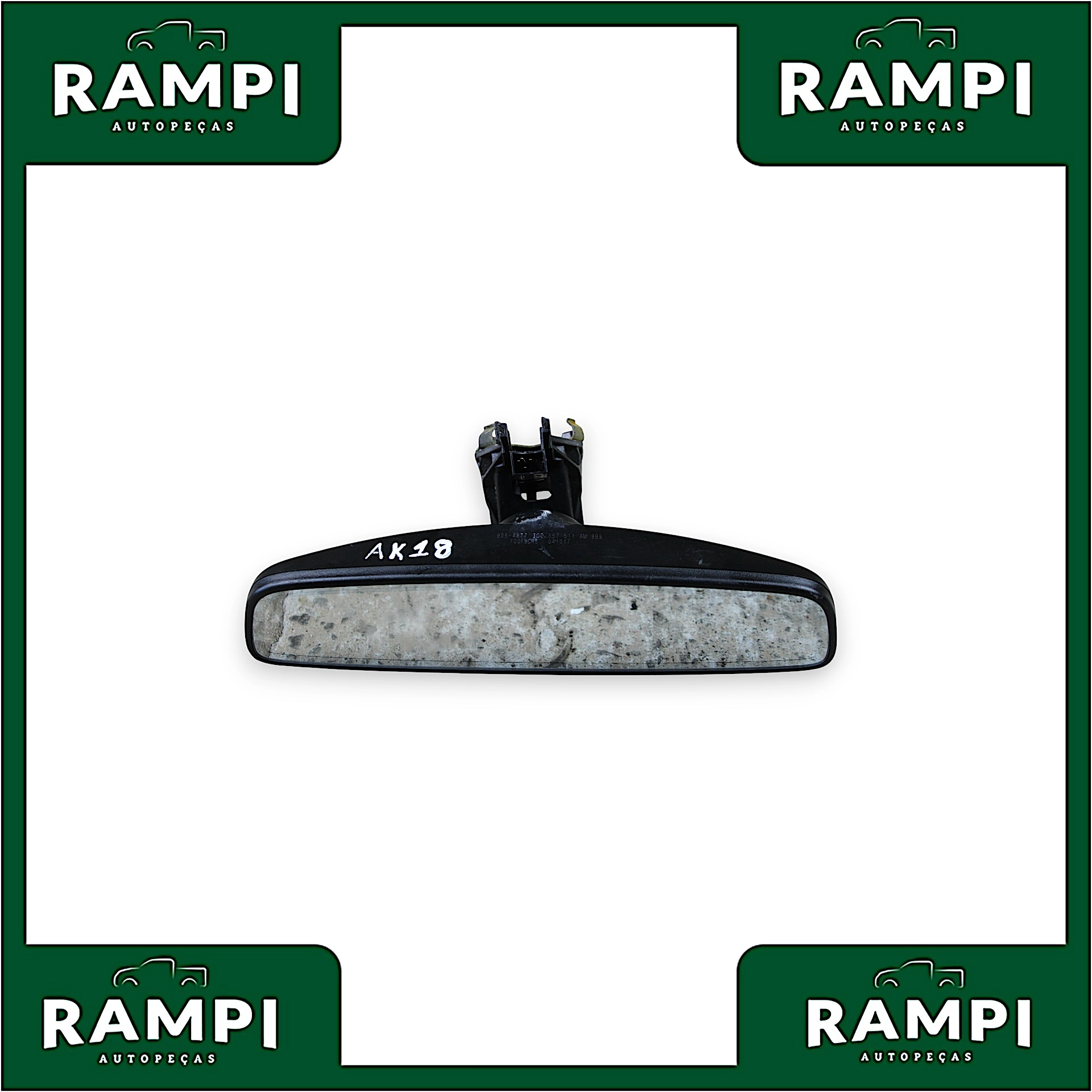 Espelho Retrovisor Interno Volkswagen Amarok 2019