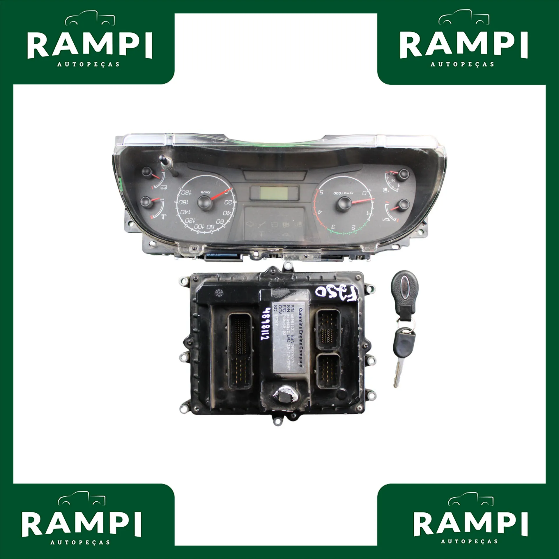 Kit De Injeção F250 2008 Cummins Eletrônica 4898112