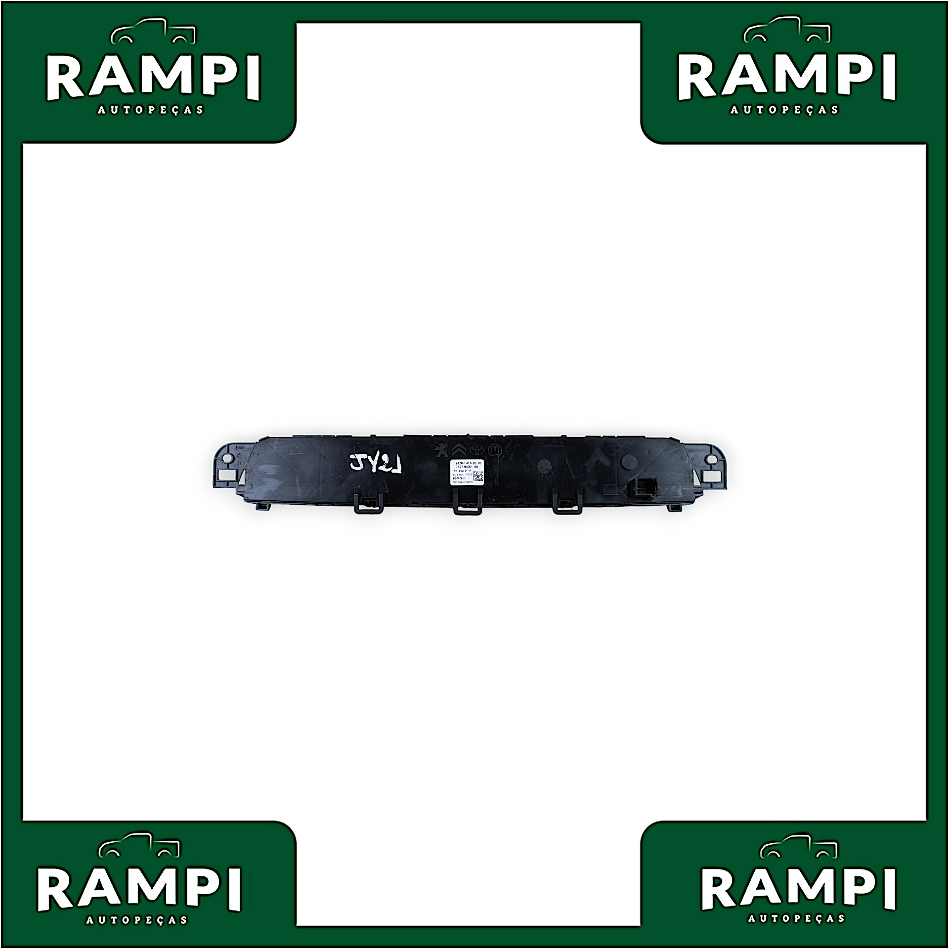 Comando Ar Condicionado Citroen Jumpy 2021 98340416