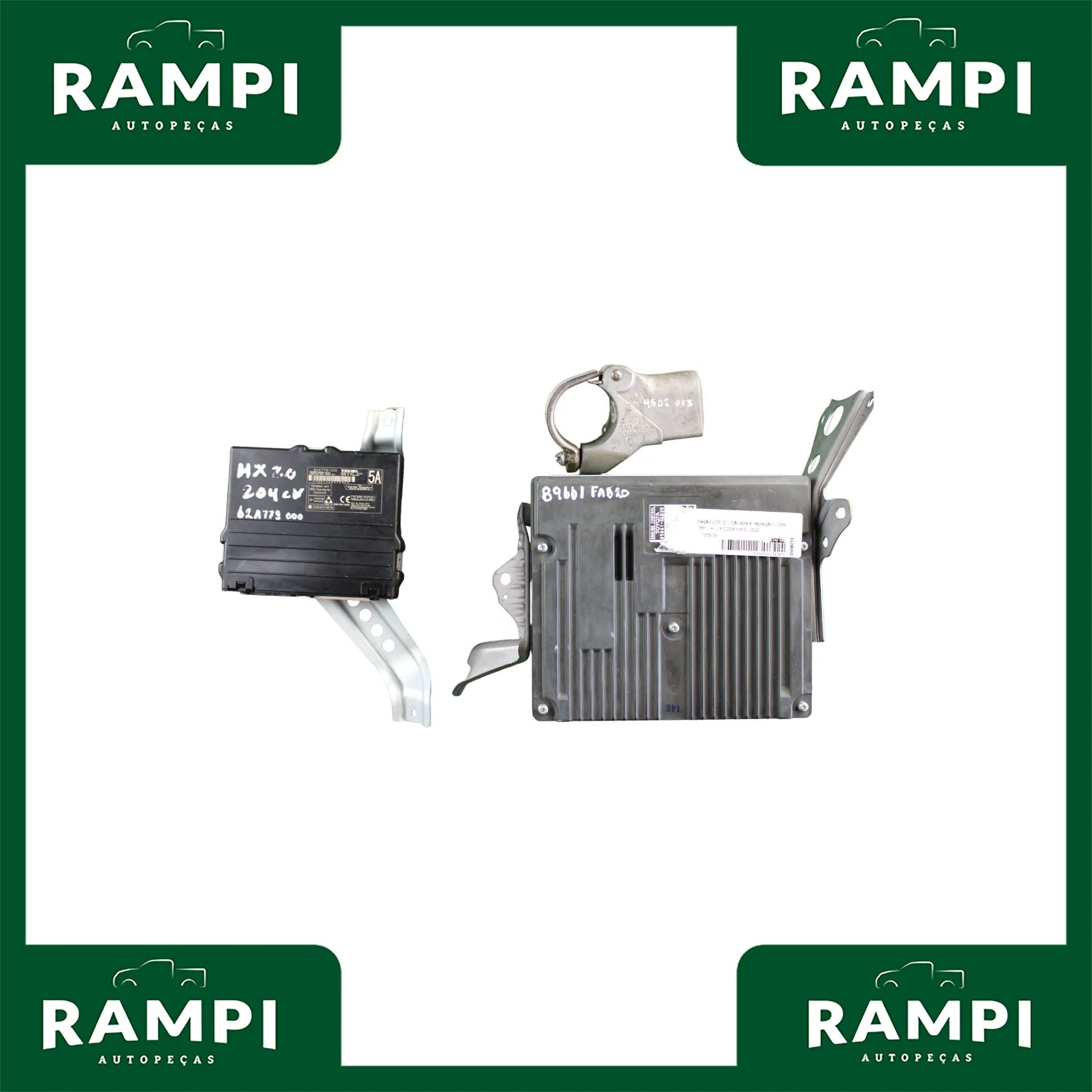 Kit De Injeção Hilux 2021 2.8 Diesel Aut. Sem Chave 89661fab20
