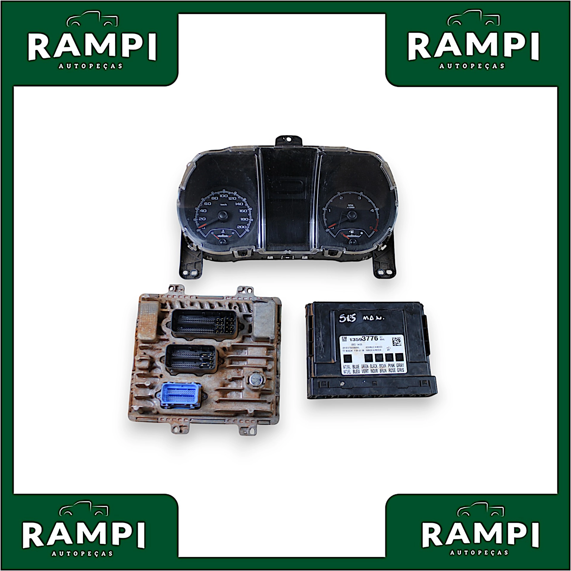 Kit Injeção GM S10 2015 200cv 13593776