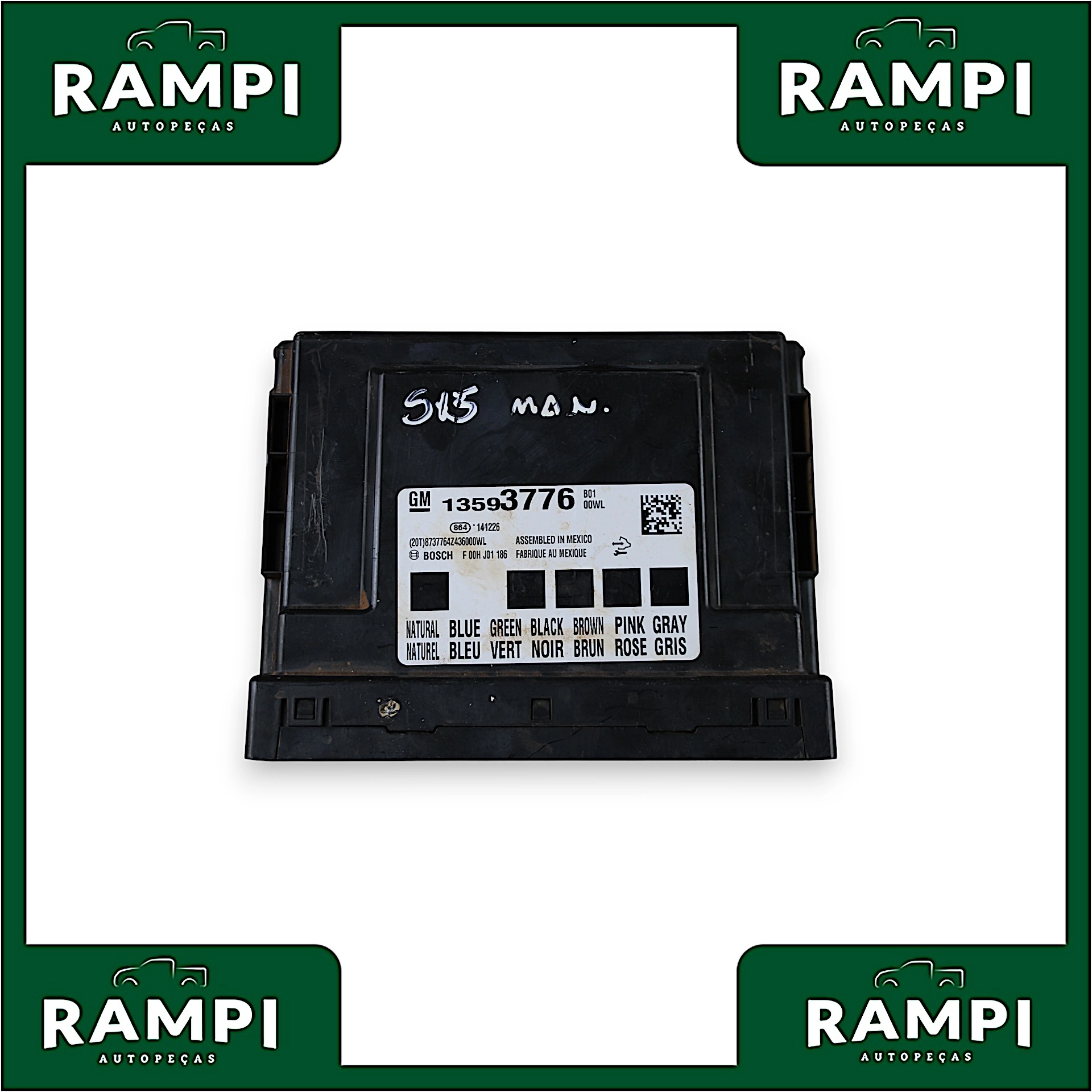 Kit Injeção GM S10 2015 200cv 13593776