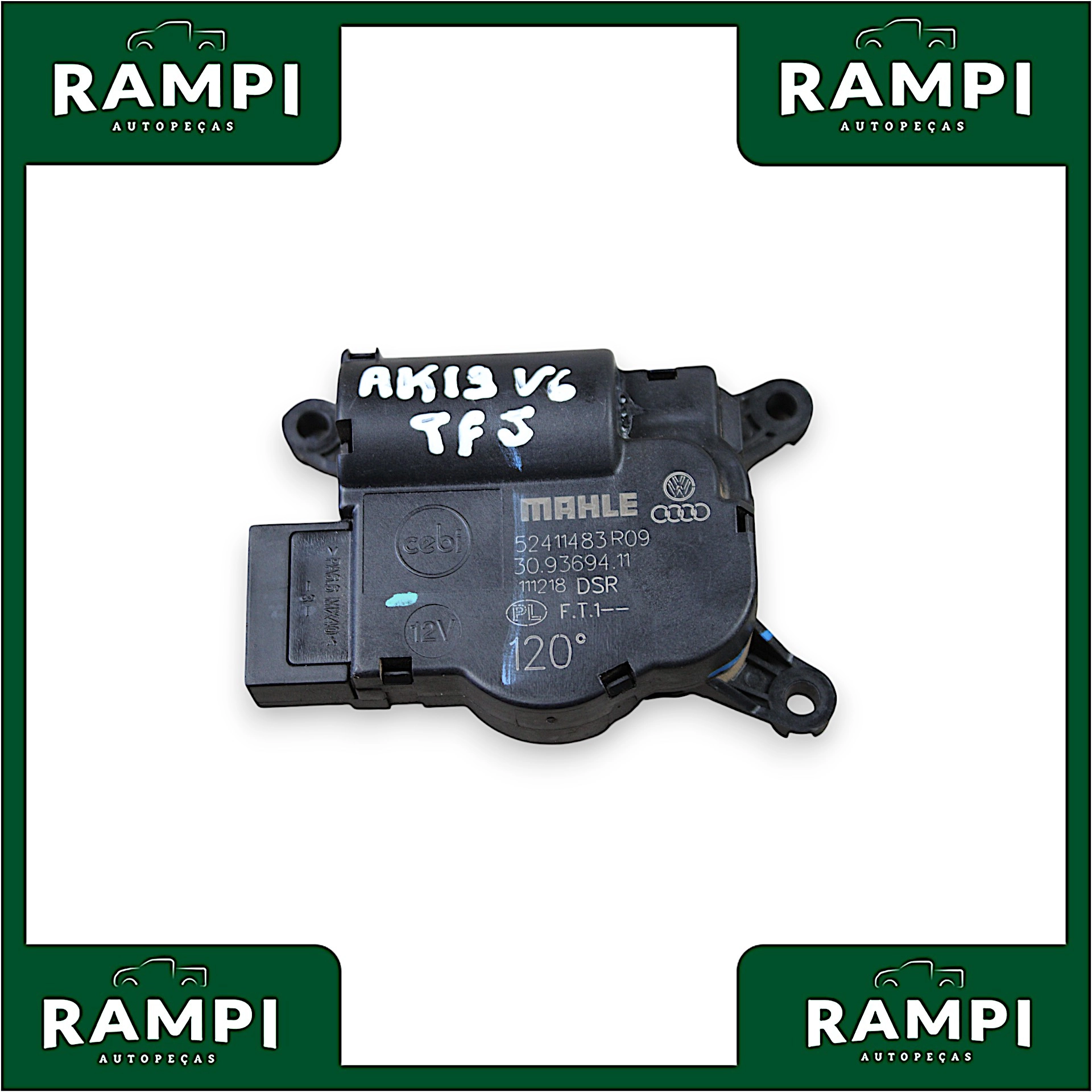 Motor Atuador Caixa Ar Volkswagen Amarok 2019 v6 52410492