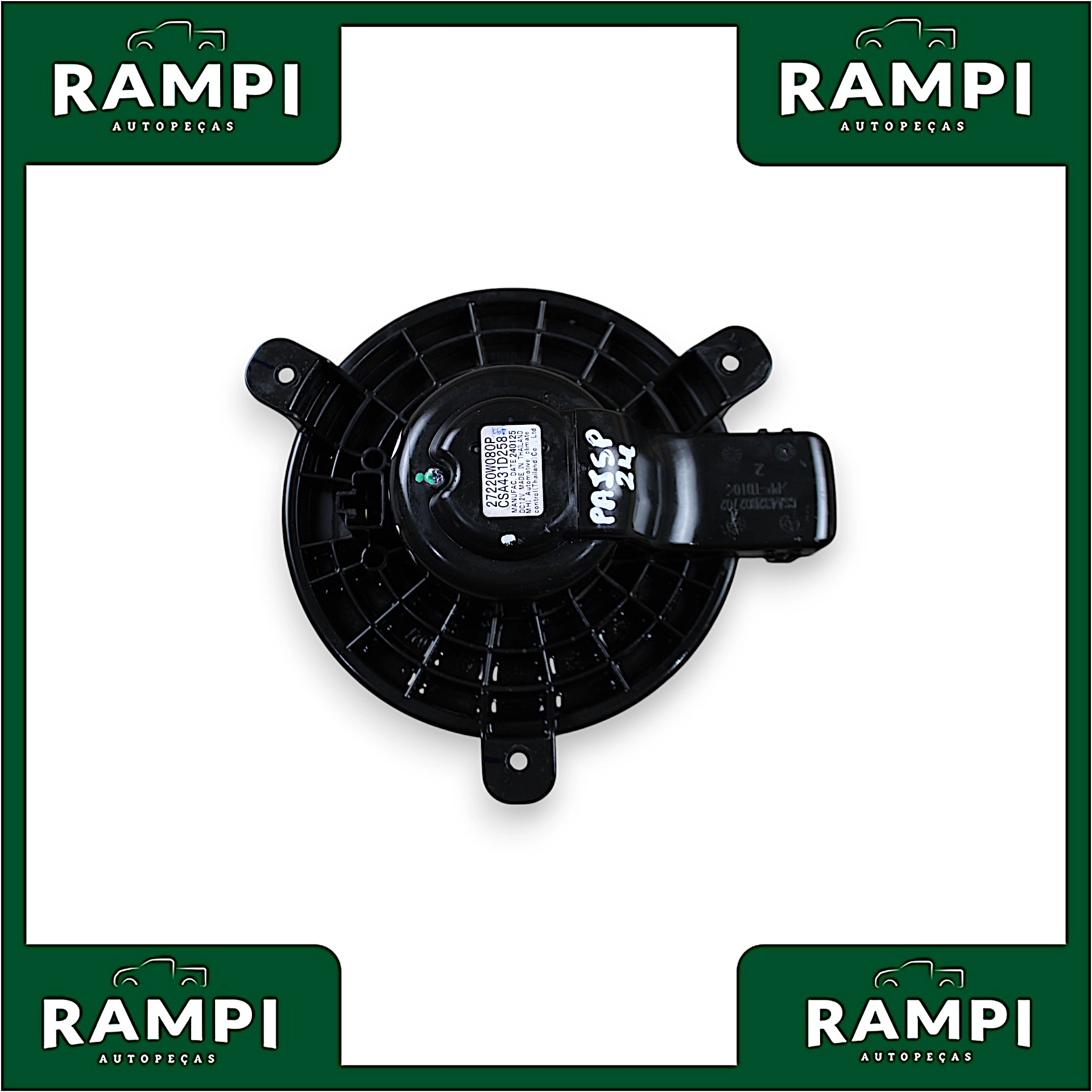 Motor Ventilador Ar Condicionado  Mitsubishi Pajero Sport 2024 27220w080P
