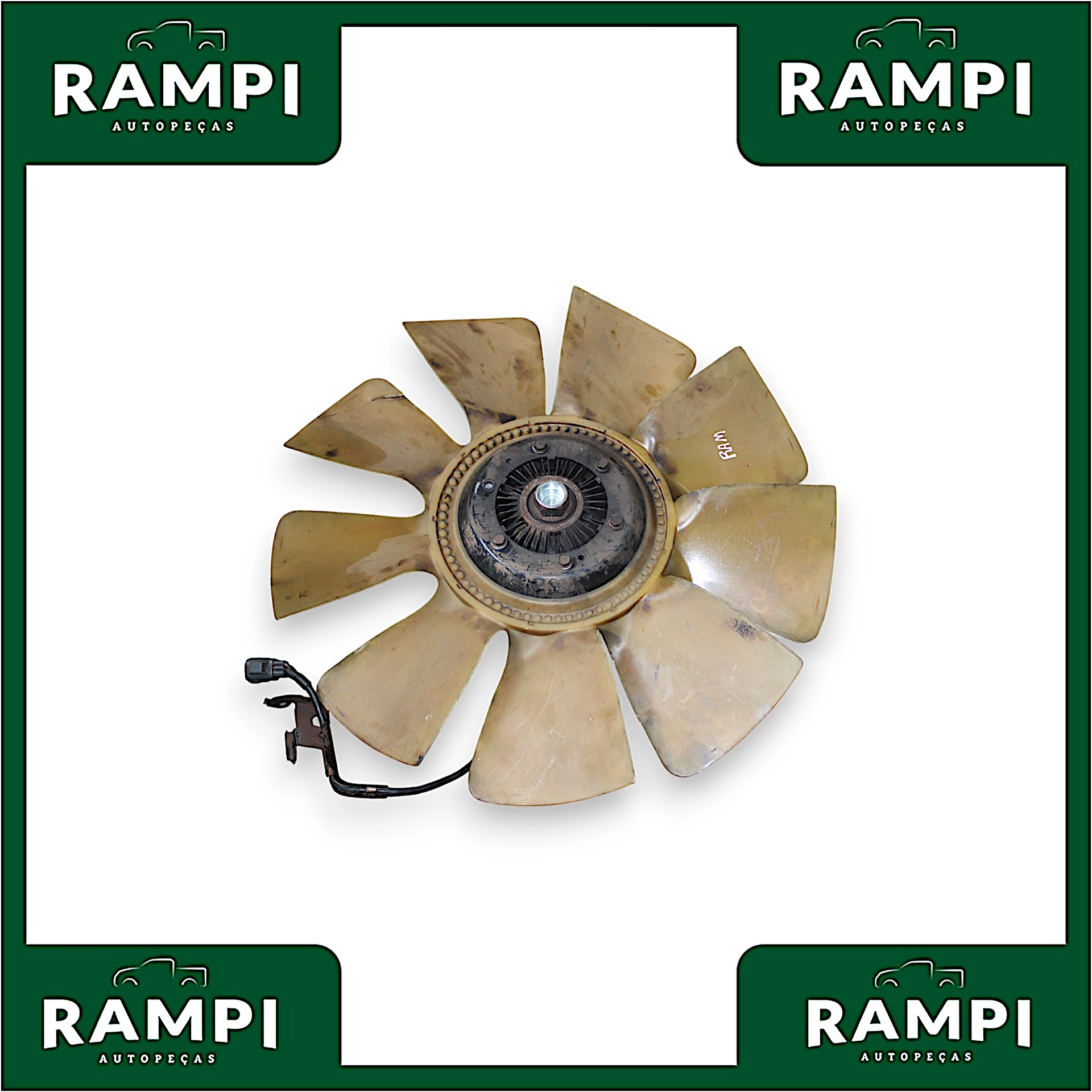 Hélice Com Viscosa Dodge RAM 2009 5.9 Diesel