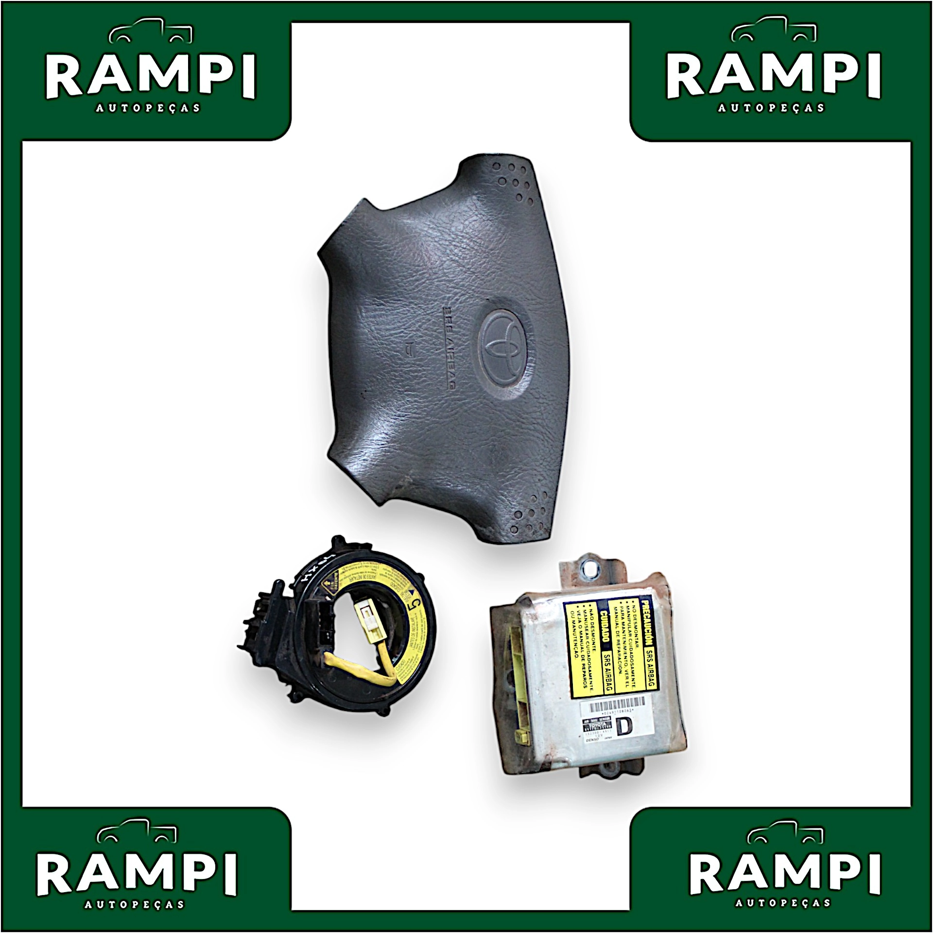 Kit Airbag Toyota Hilux 2004 3.0 Diesel 8917035140