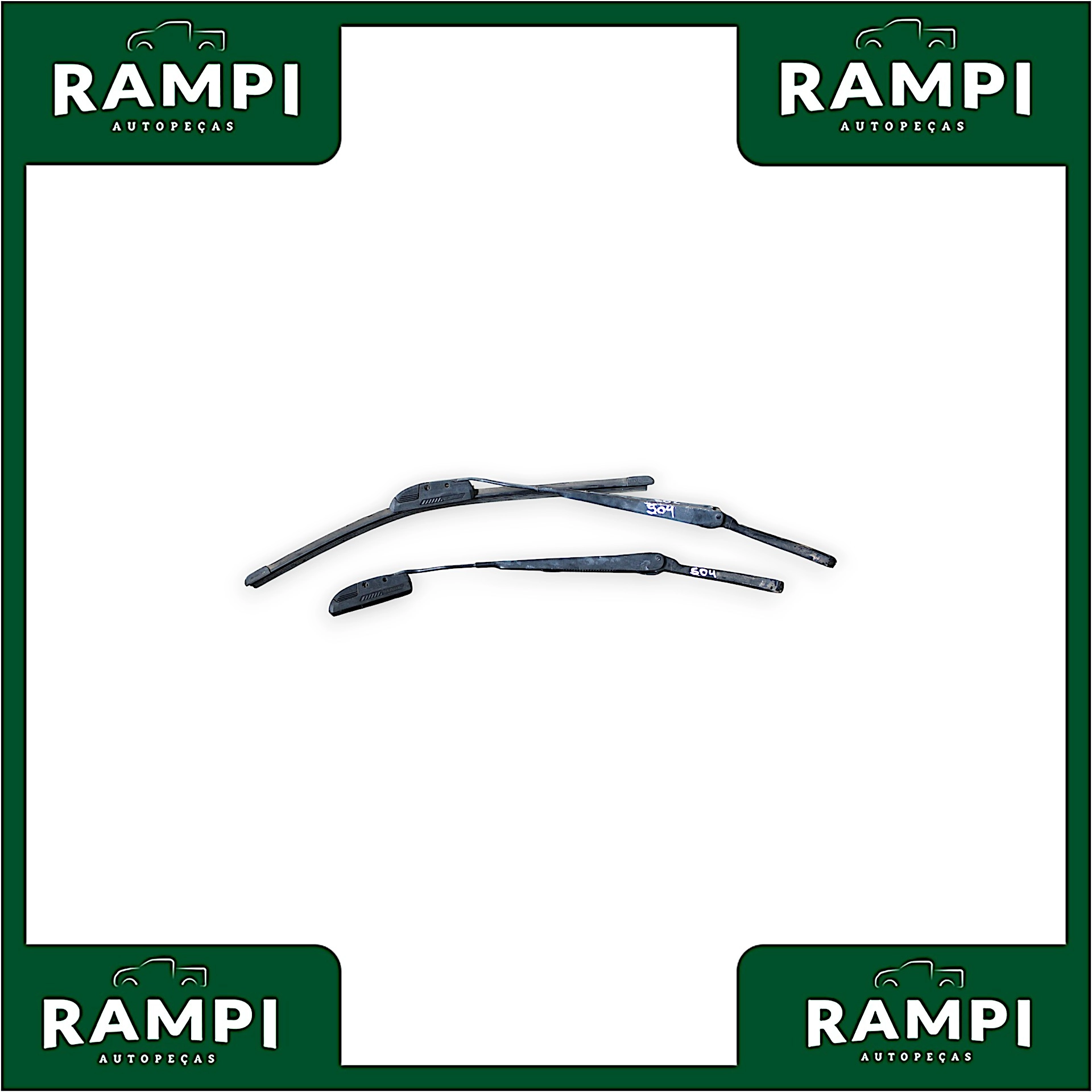 Par Limpador Parabrisa Gm S10 2004