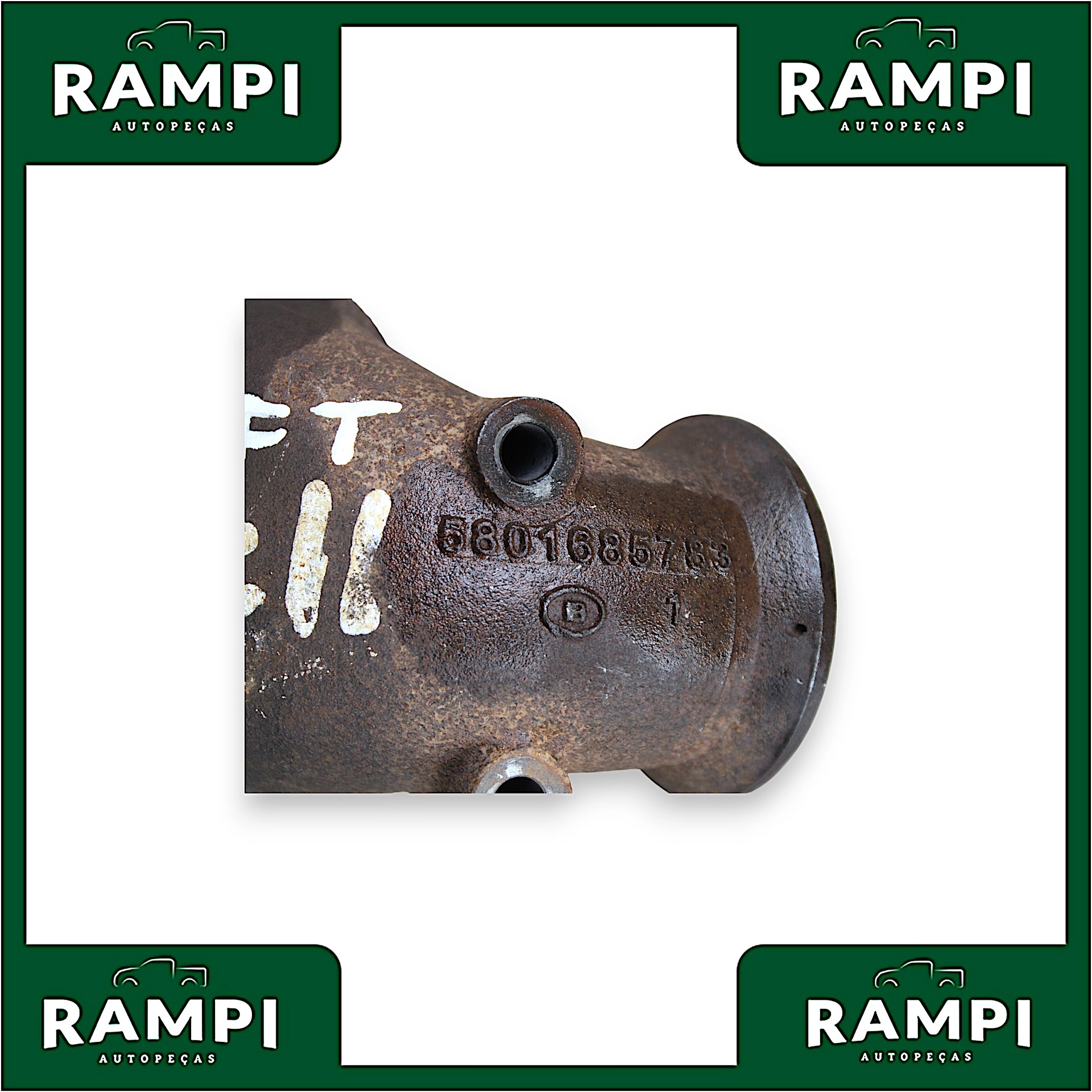 Cano Escapamento Fiat Ducato 2011 2.8 5801685783