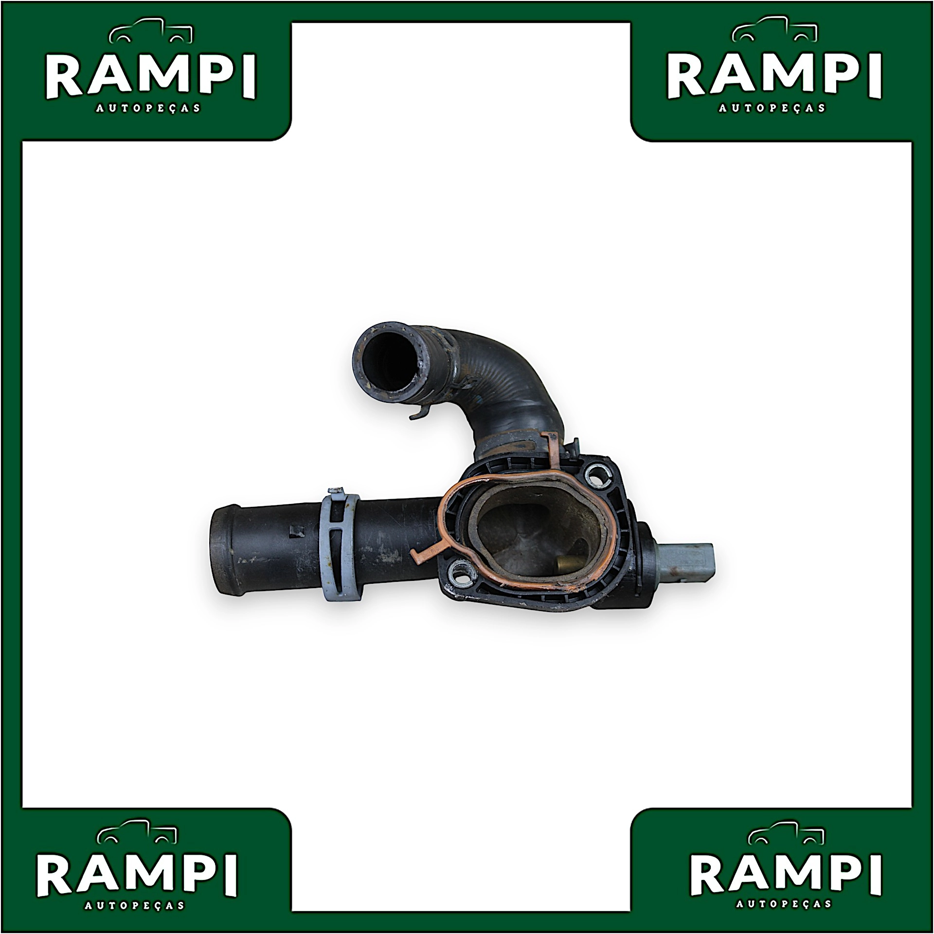 Flange Fluxo Agua Volkswagen Amarok 2014 2.0 03L121131S