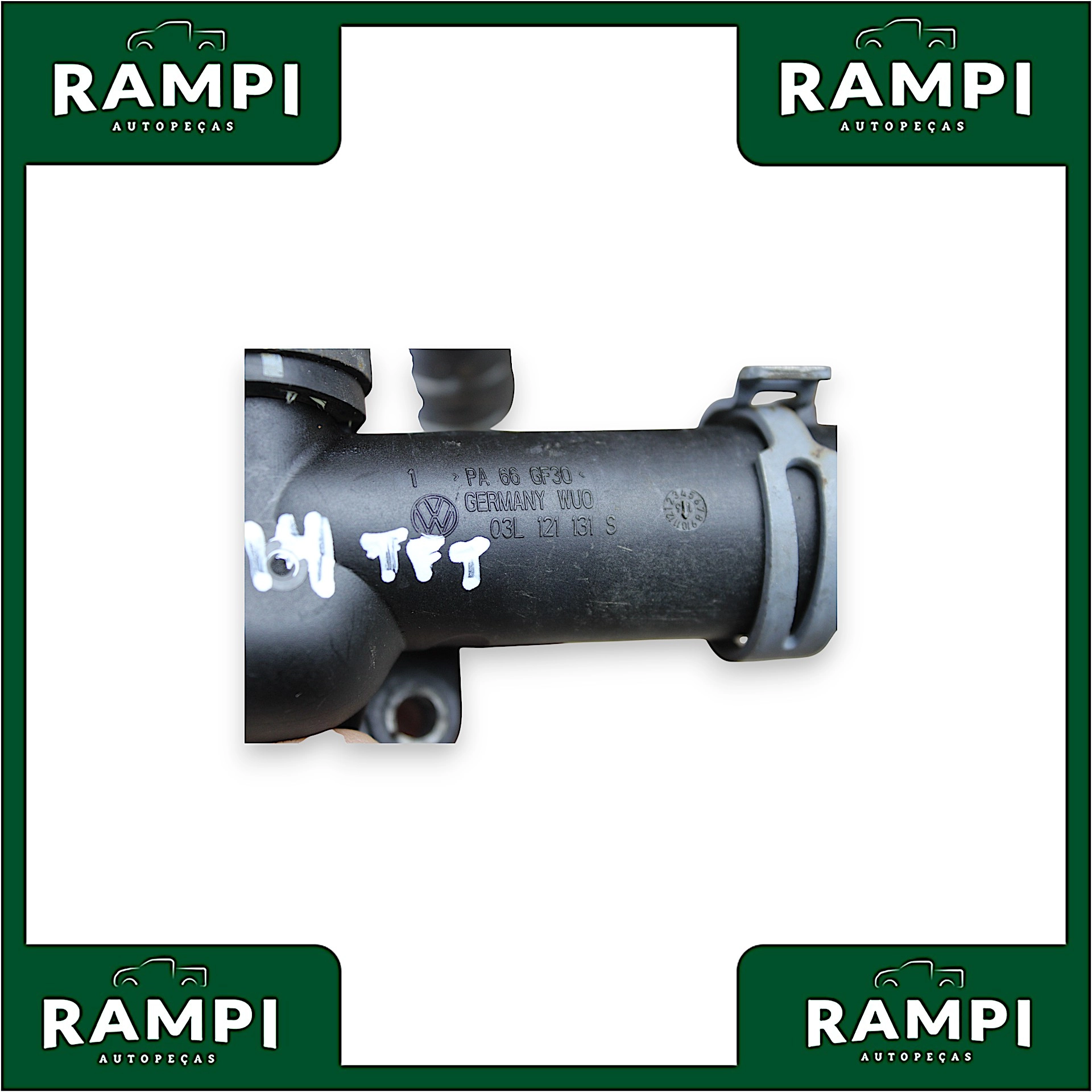 Flange Fluxo Agua Volkswagen Amarok 2014 2.0 03L121131S