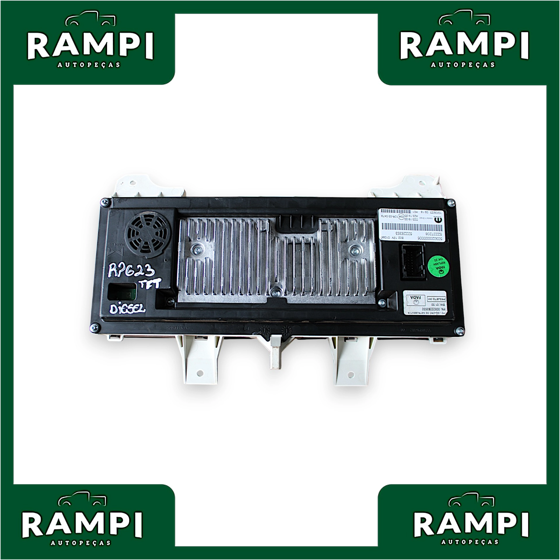 Kit Injeção RAM Rampage 2024 2.0 170cv Diesel 46351254 50344670000 52227208 A022V175
