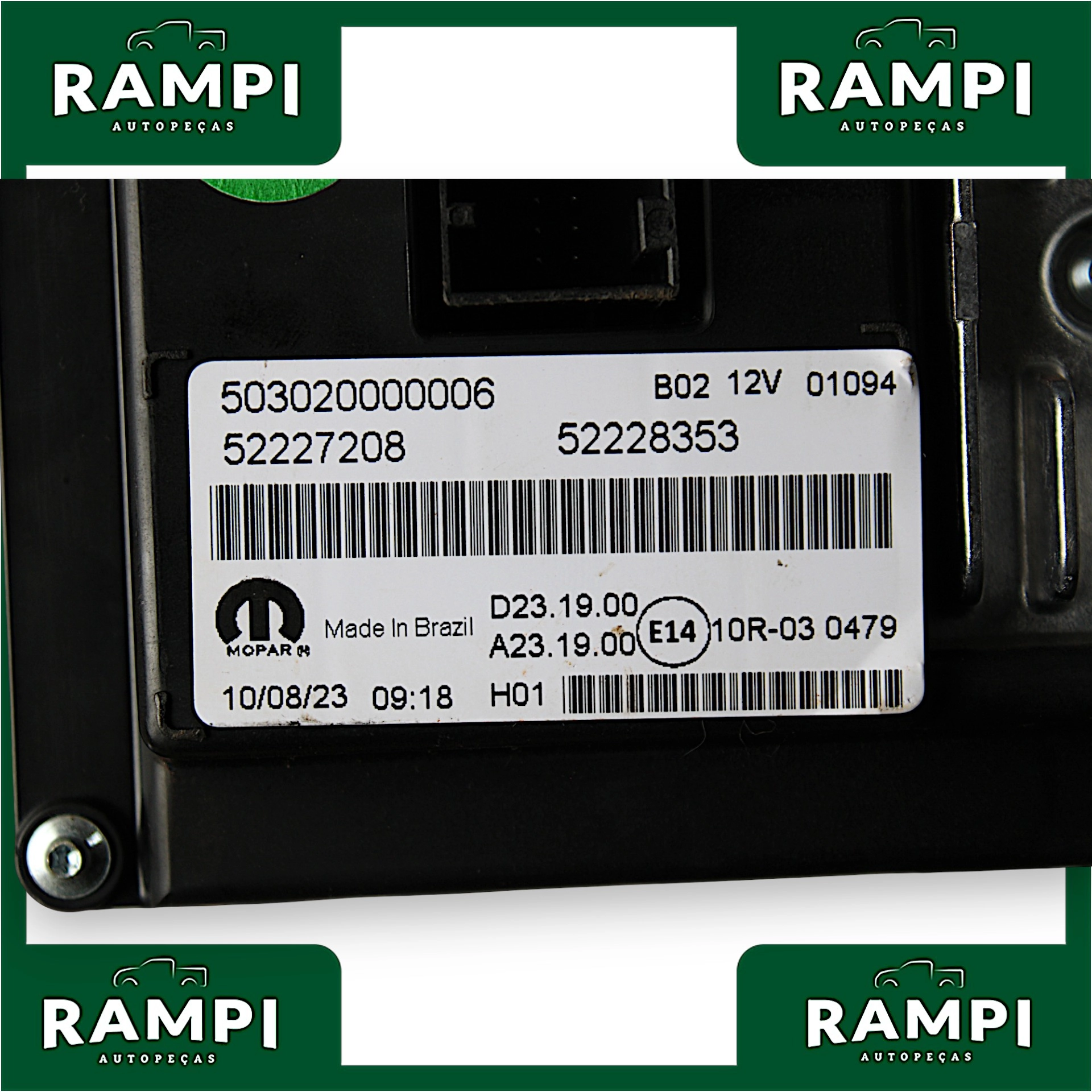 Kit Injeção RAM Rampage 2024 2.0 170cv Diesel 46351254 50344670000 52227208 A022V175