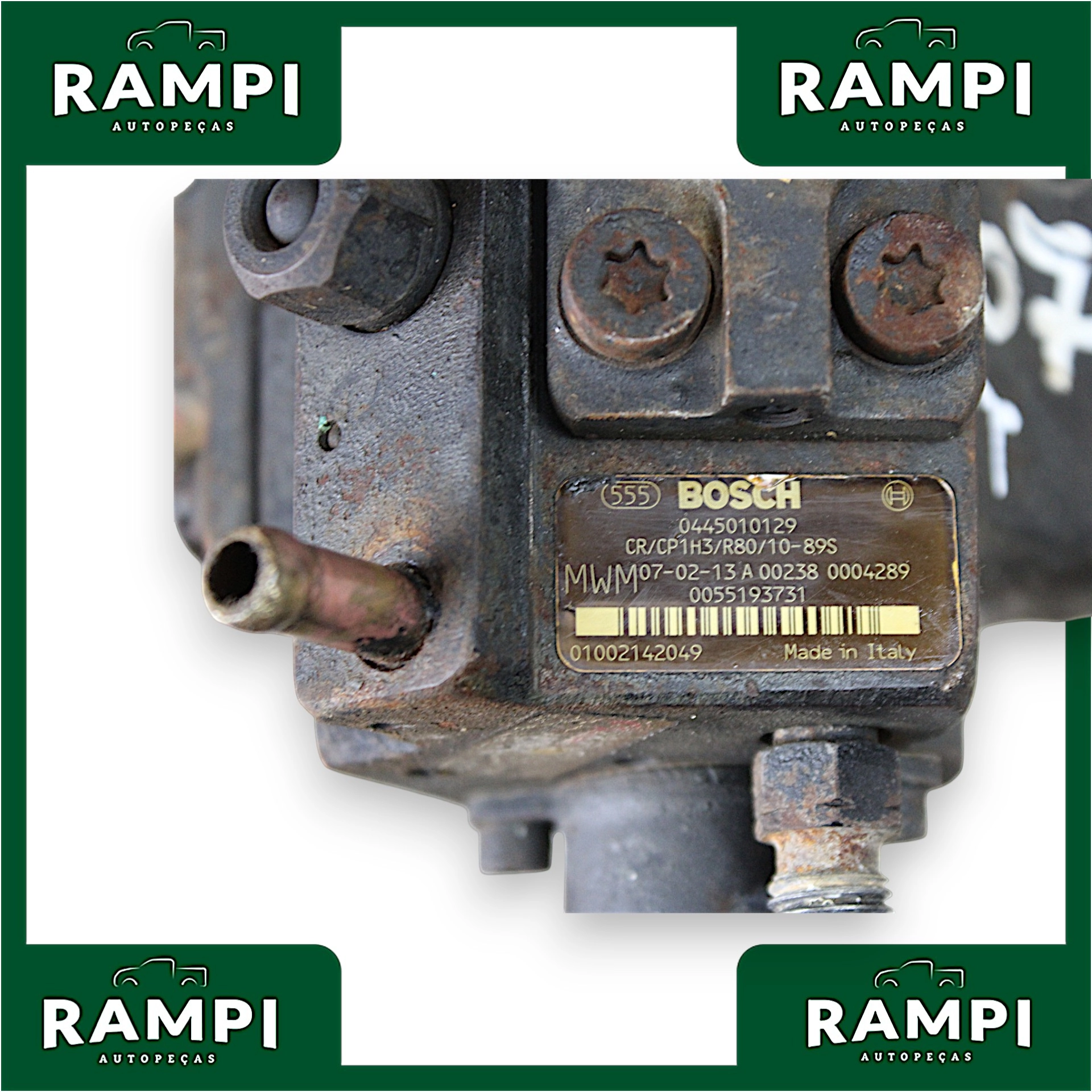 Bomba Alta Pressão Nissan Frontier 2007 2.8 0445010129
