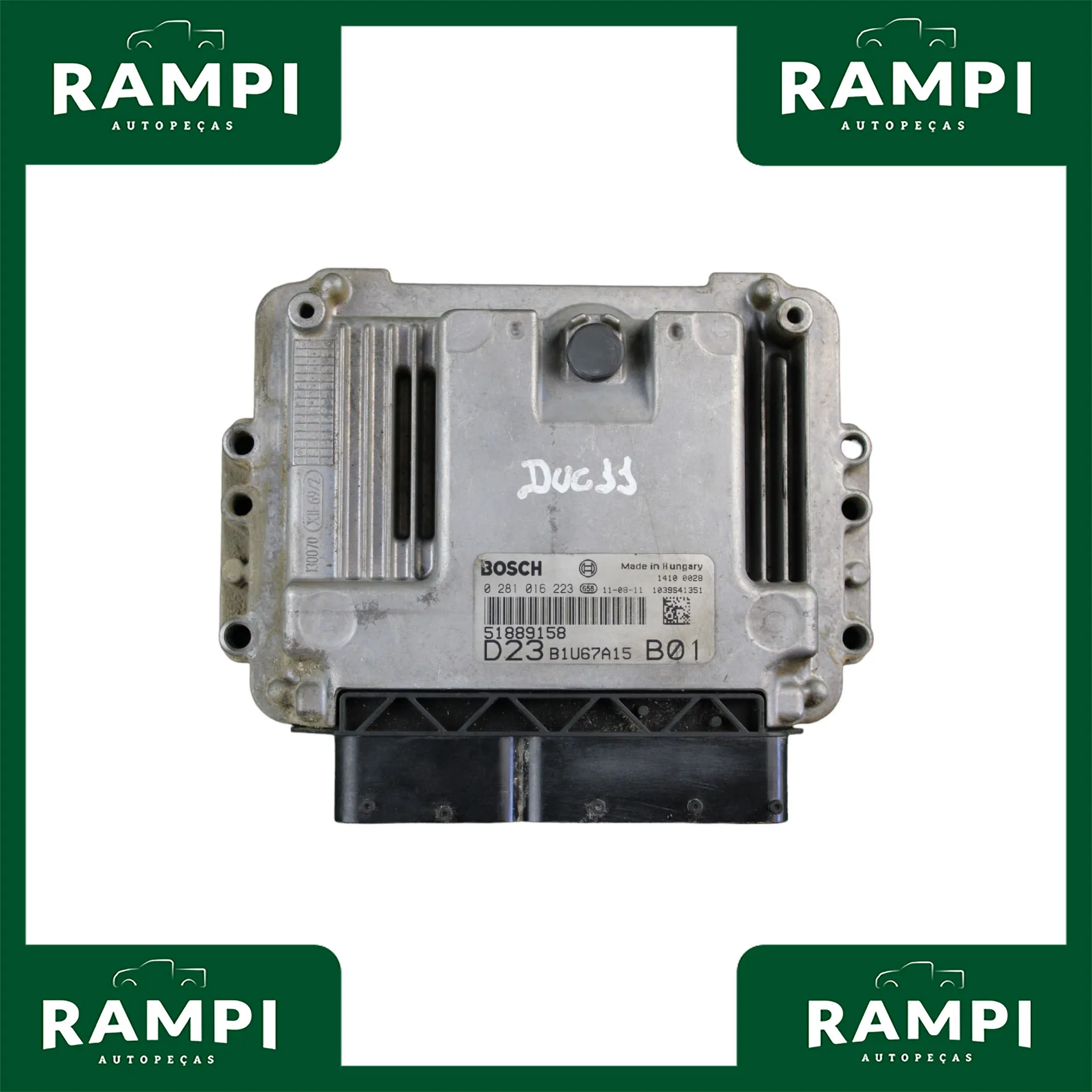 Módulo Central De Injeção Ducato 2011 2.3 Diesel 0281016223