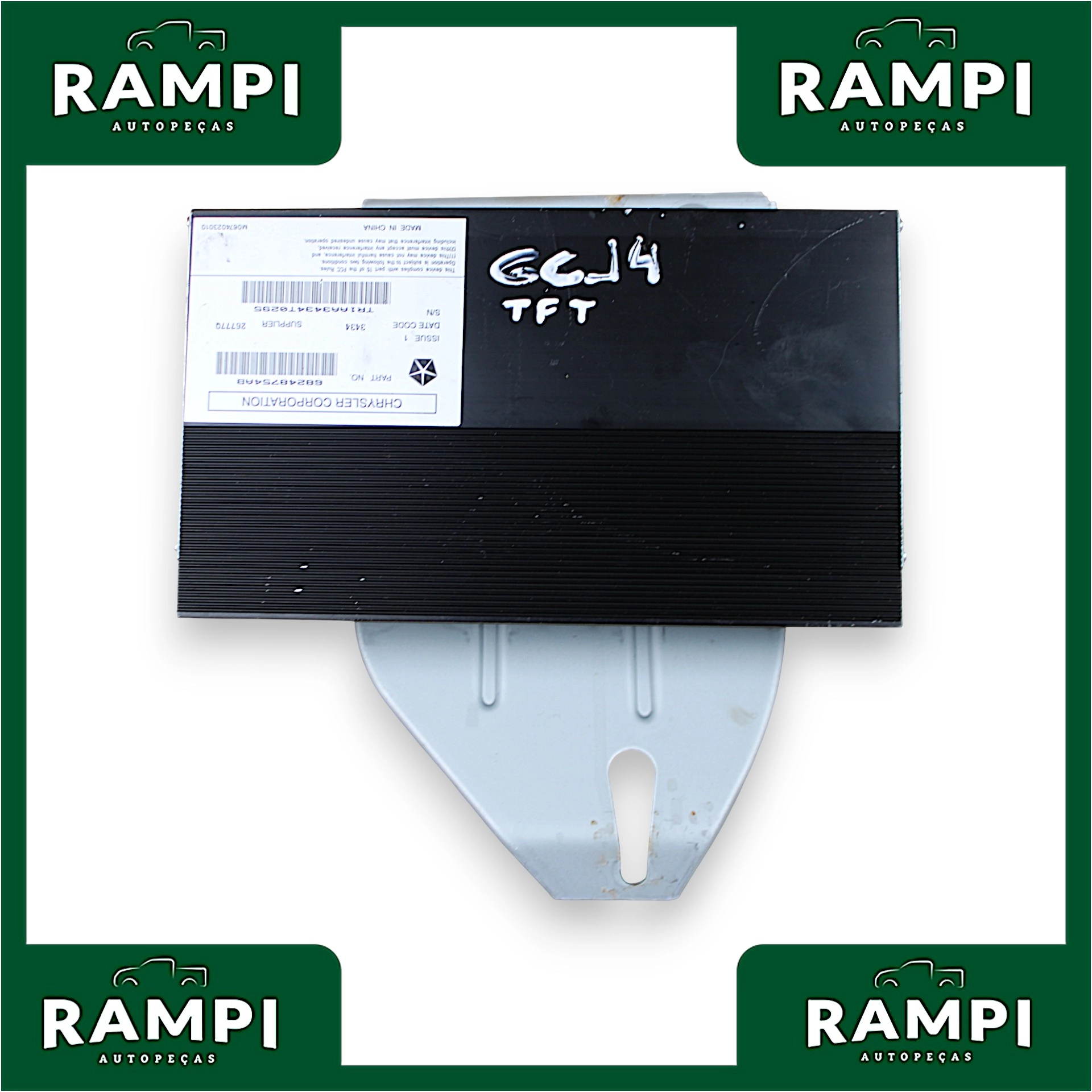 Módulo Amplificador Jeep Grand Cherokee 2014 3.0 68248754AB