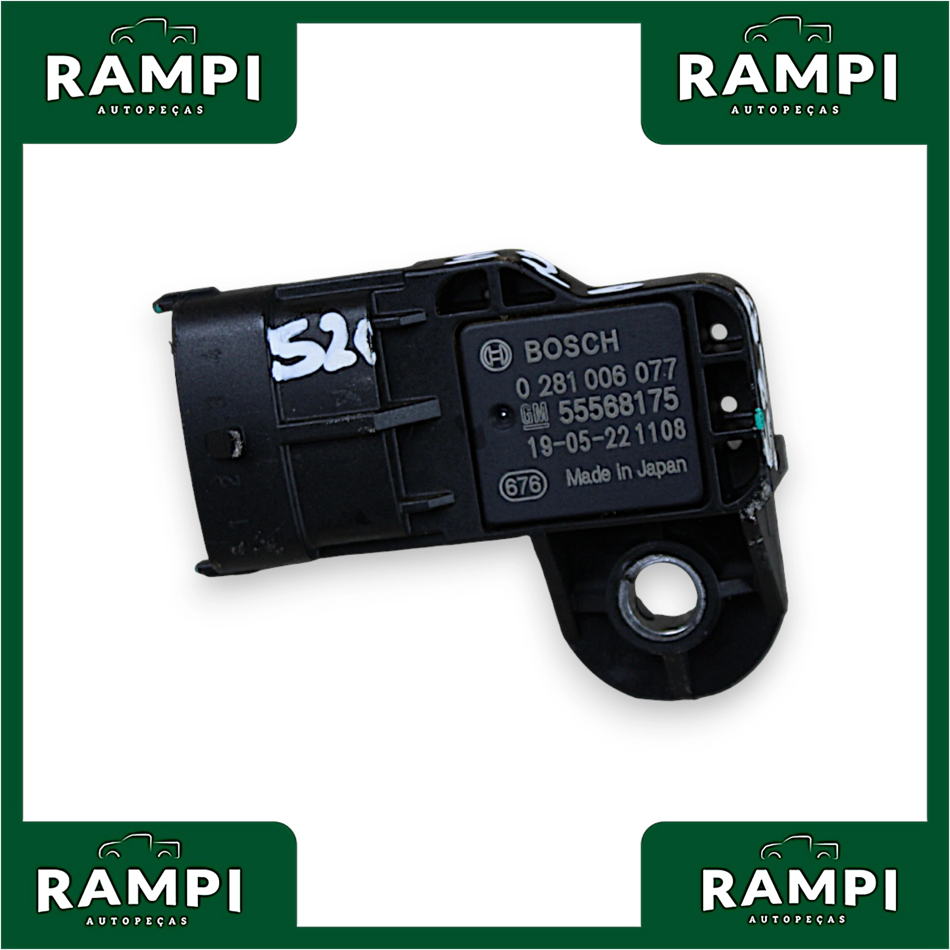Sensor MAP GM S10 2020 2.8 200cv 0281006077