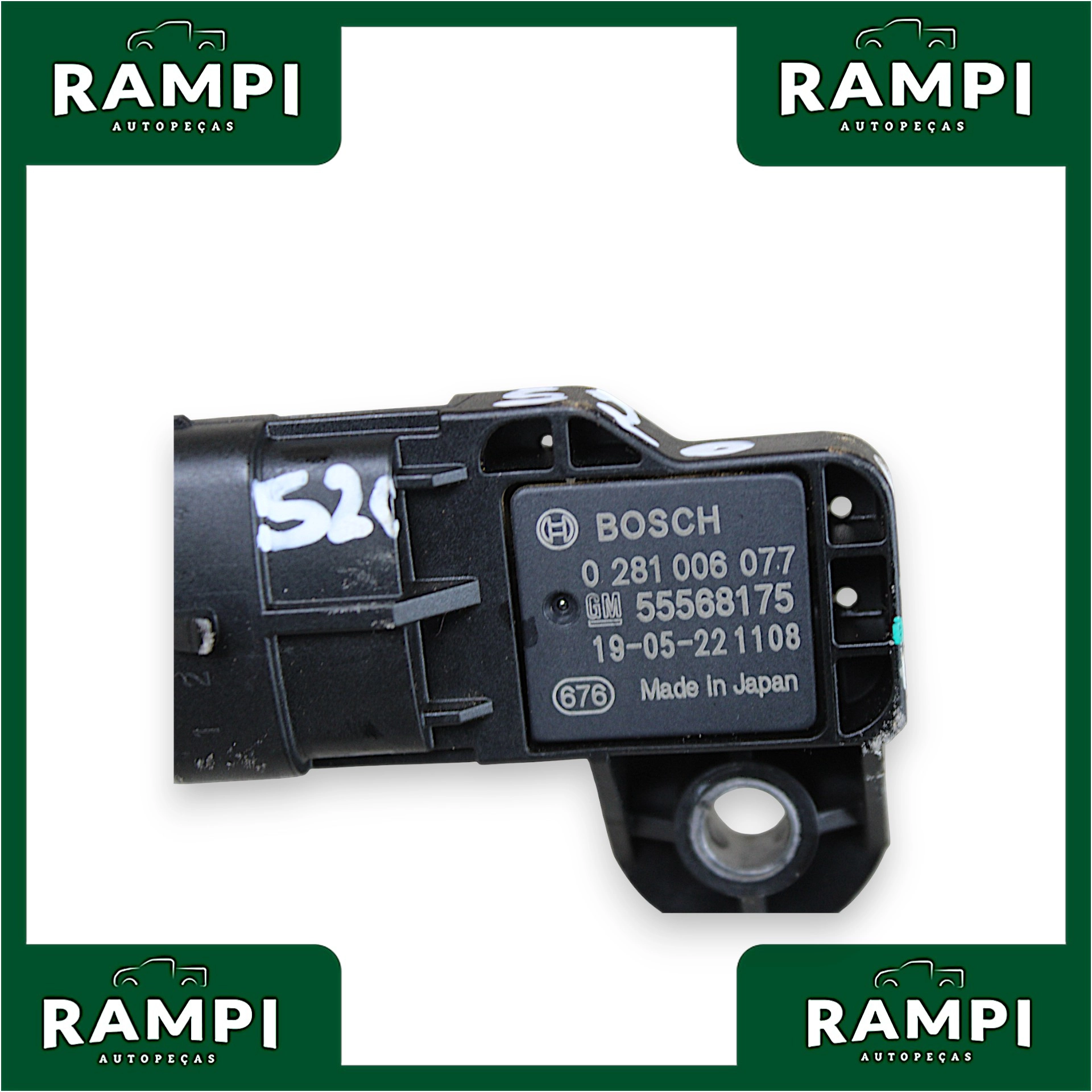 Sensor MAP GM S10 2020 2.8 200cv 0281006077