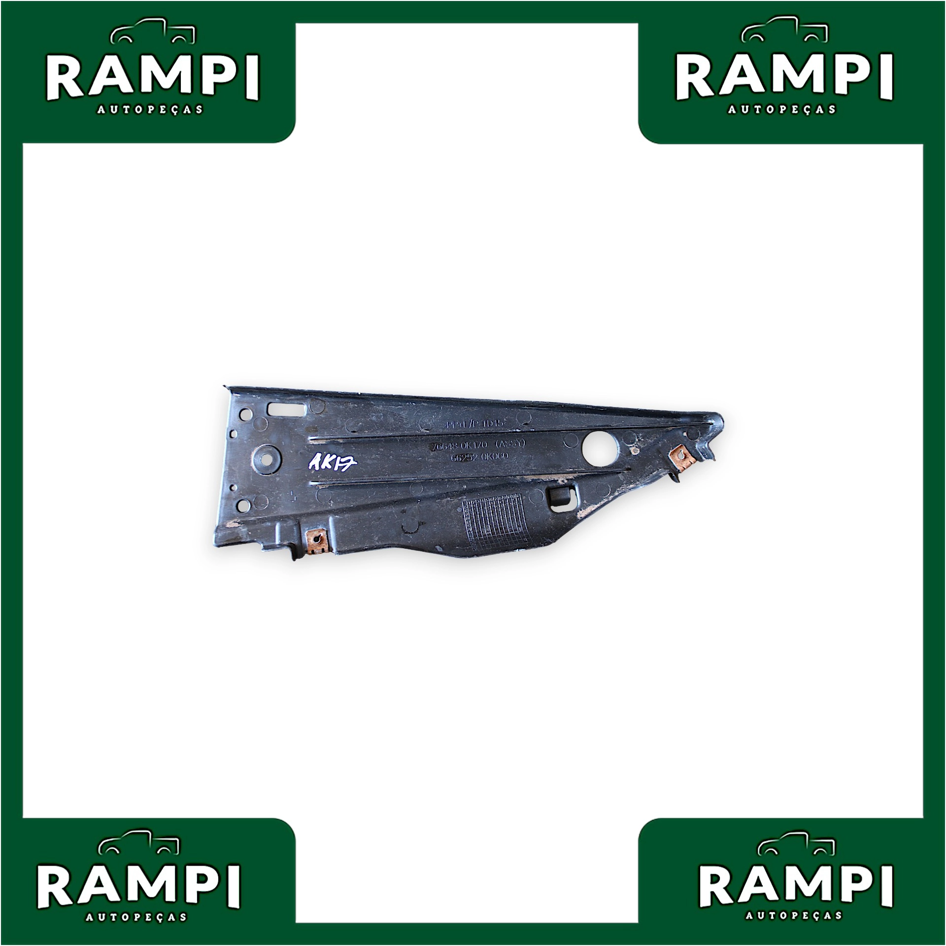 Suporte Lameiro Traseiro Esquerdo Toyota Hilux SW4 2017  766480k170 