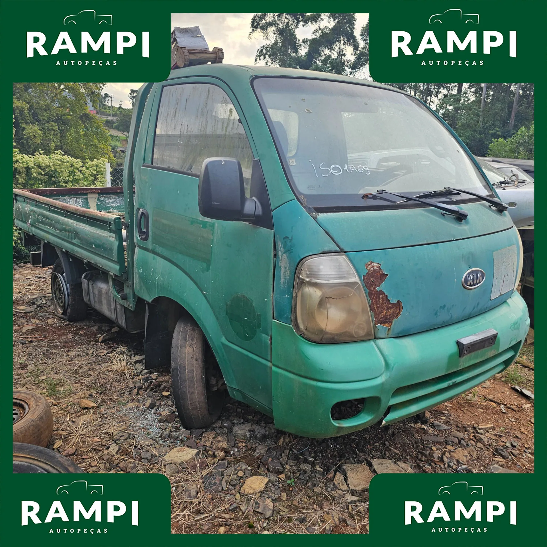 Kia Bongo 2011 2.5 Diesel Semi Eletrônica 97cv
