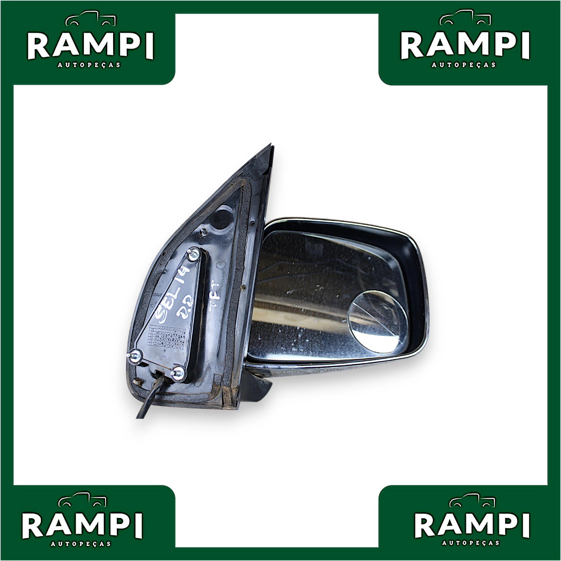 Espelho Retrovisor Externo Direito Nissan Frontier 2014 2.5