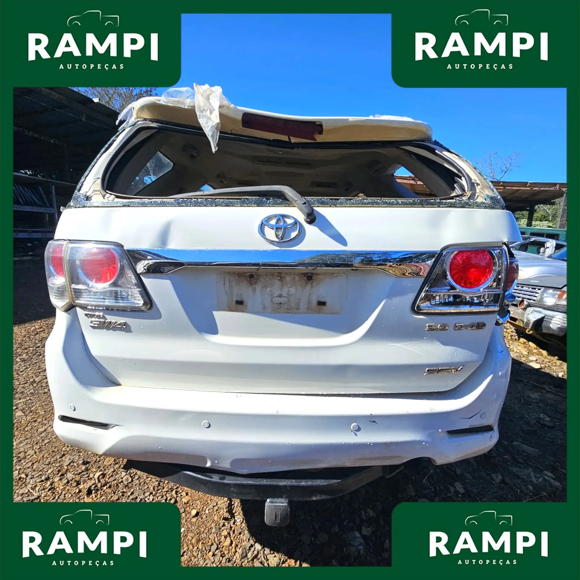 Hilux SW4 SRV 2012 a 2015 3.0 Diesel 4x4 5 Marchas Automática 171cv