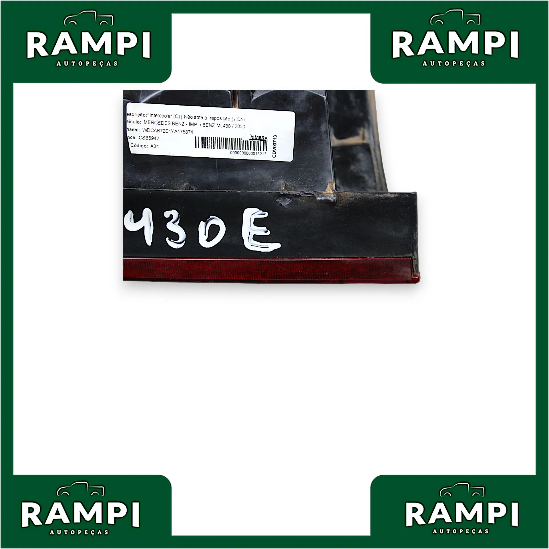 Lanterna Traseira Esquerda ML 430