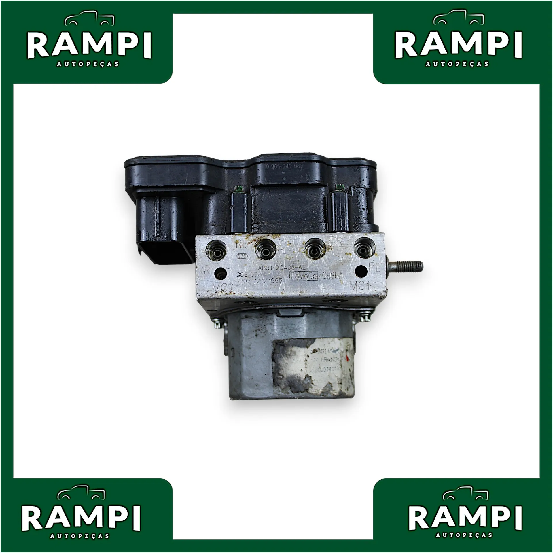 Módulo Freio ABS Ford Ranger 2015 AB312C219BE 0265805004