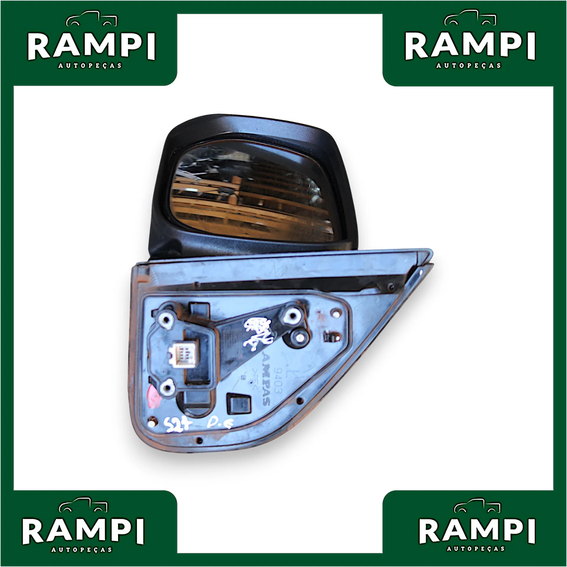 Espelho Retrovisor Dianteiro Esquerdo GM S10 2021