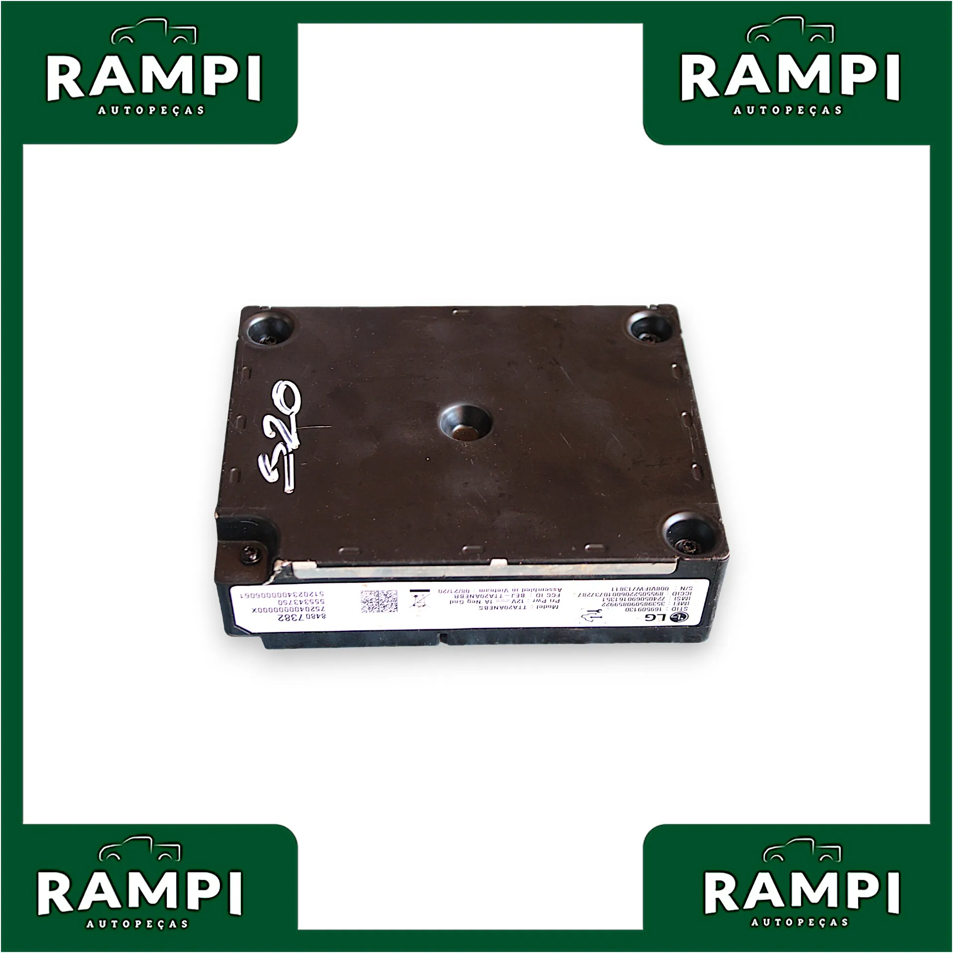 Módulo Central Interface Multimidia GM S10 2020 2.8 200cv 84807382