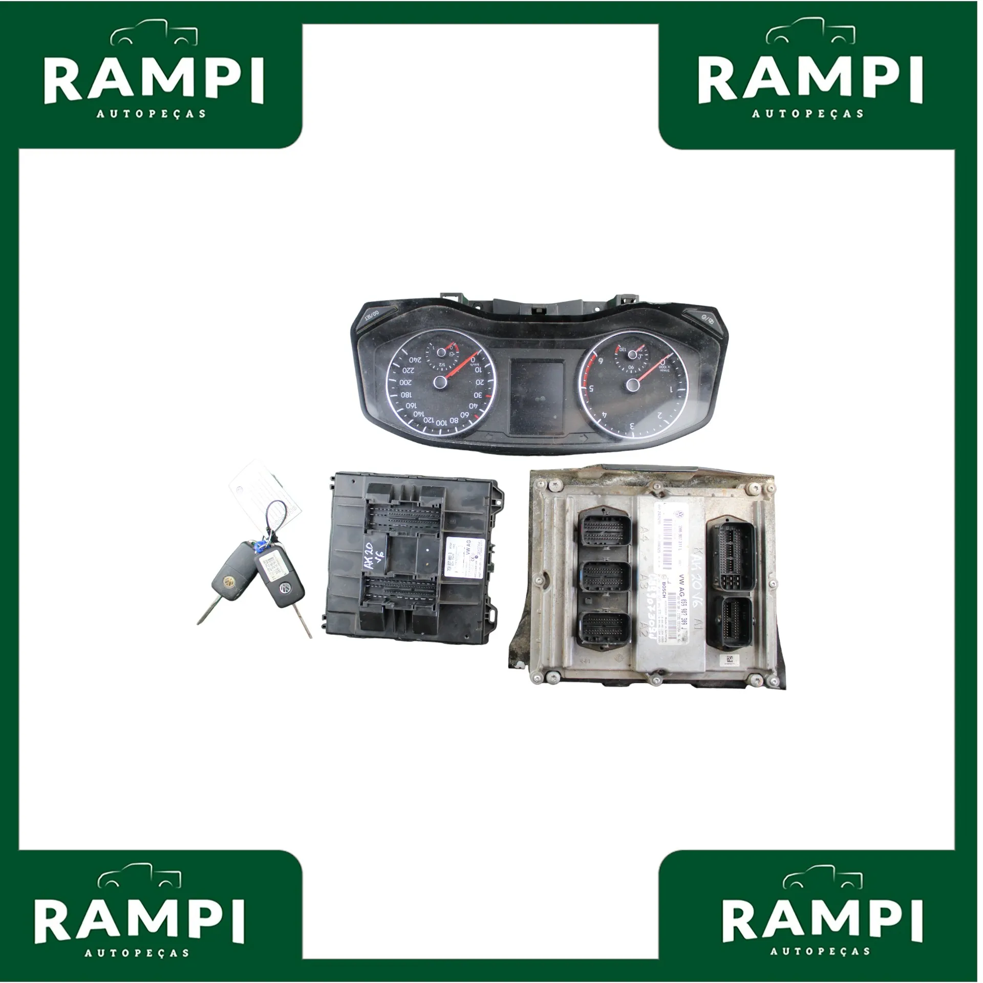 Kit De Injeção Amarok 2020 3.0 V6 225cv Aut. 4x4 059907309j 2h6907311l